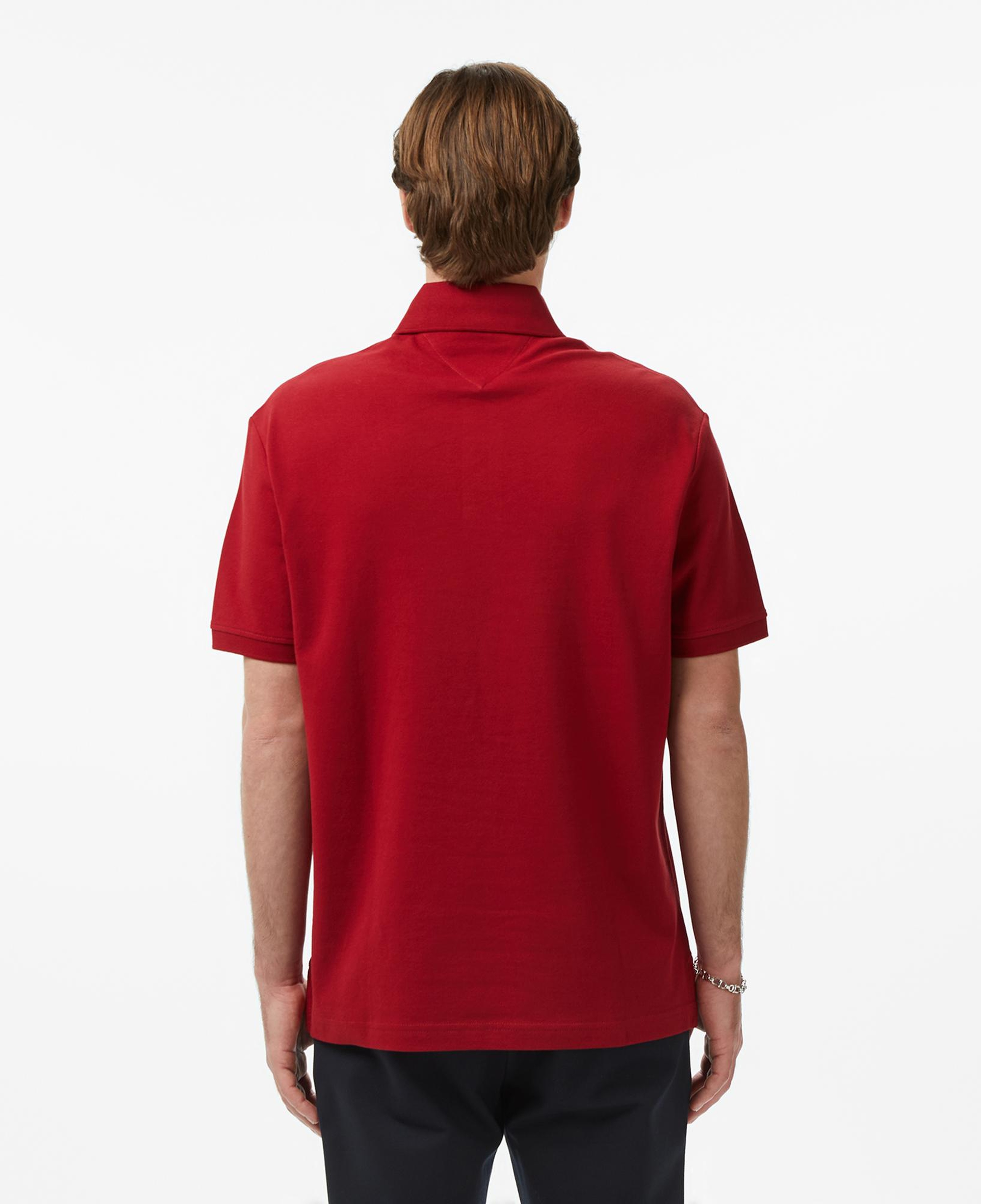 Tommy Hilfiger Heritage Series Erkek Kırmızı Polo Yaka T-Shirt