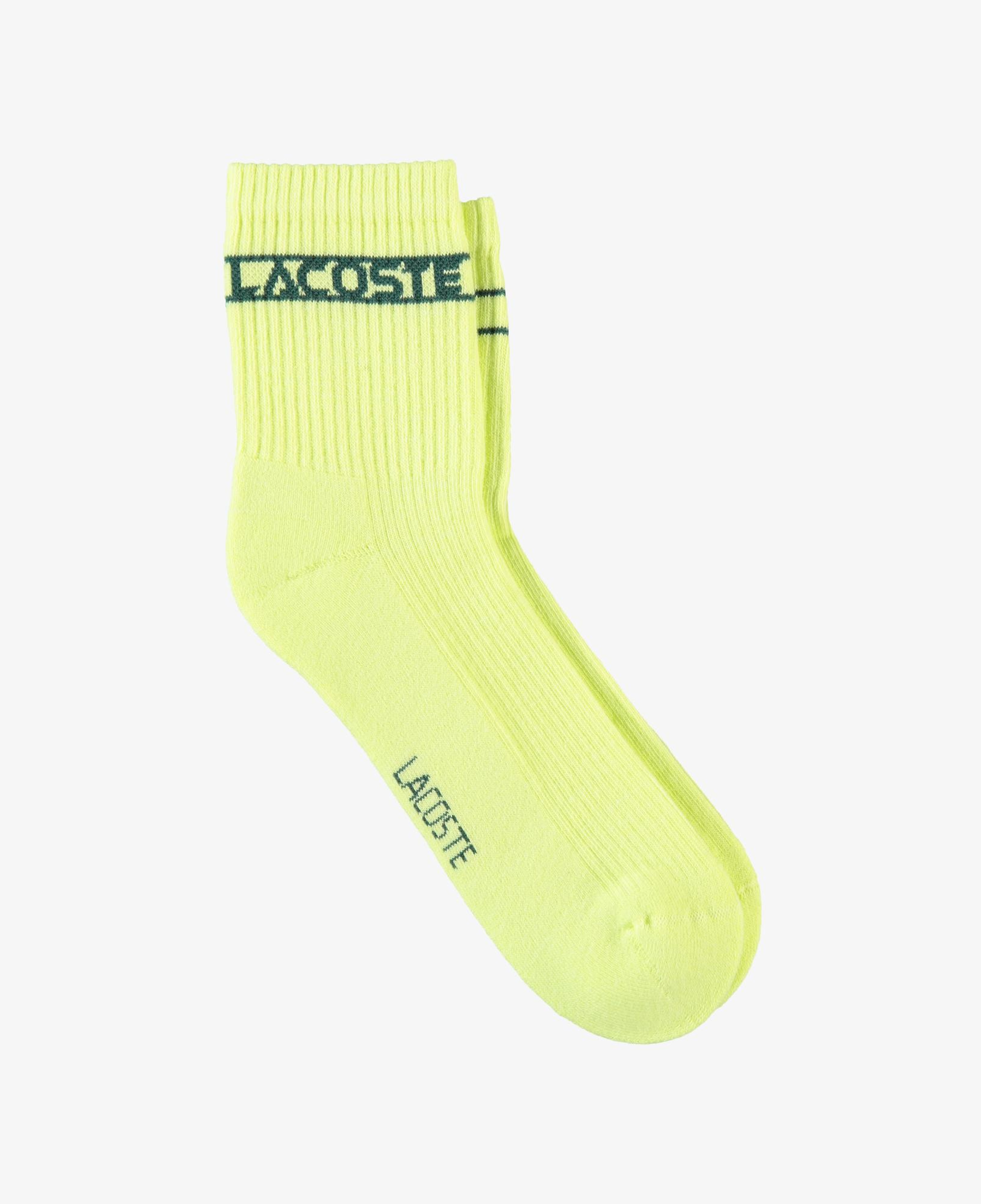 Lacoste Unisex Sarı Çorap