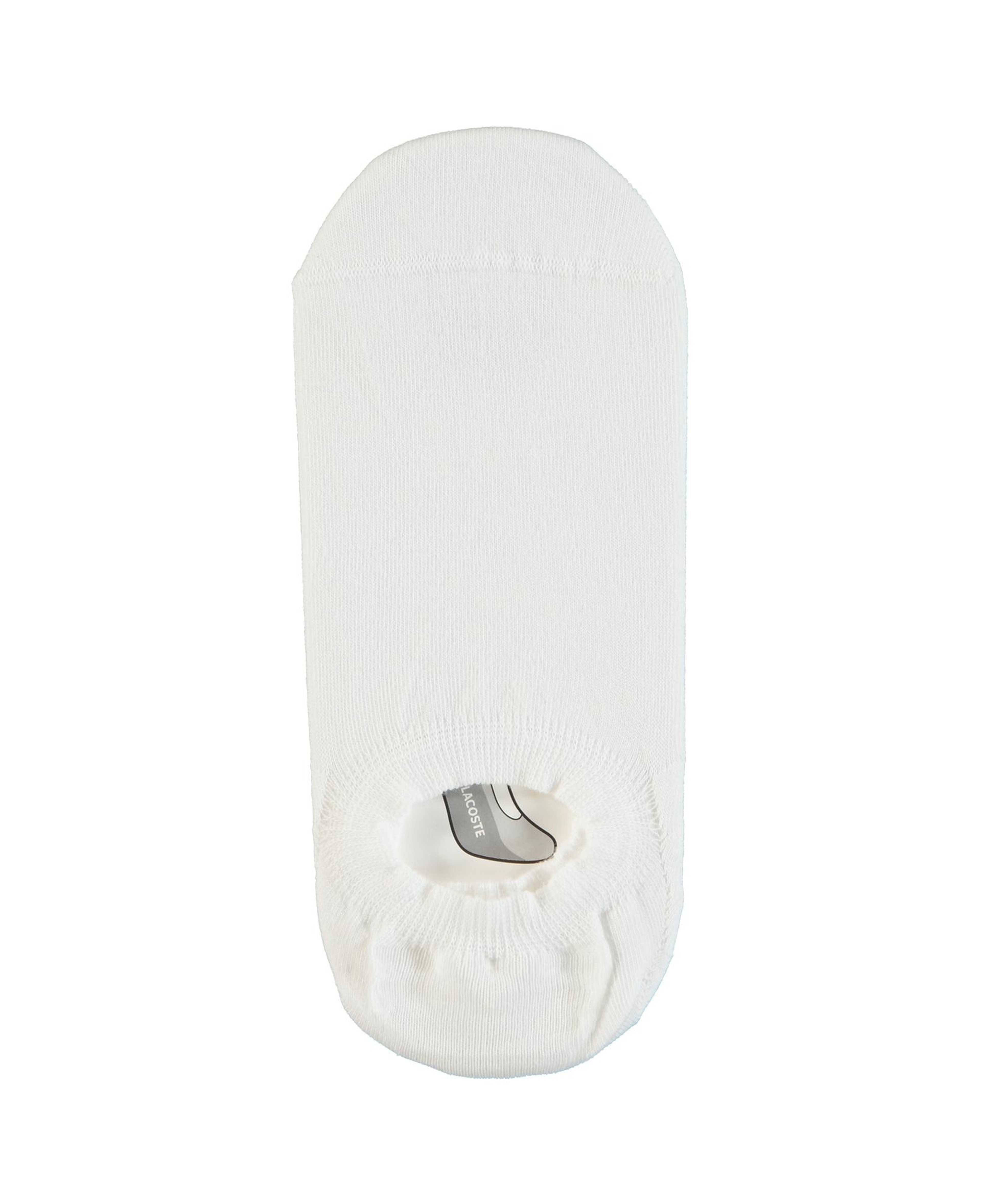 Lacoste Unisex Beyaz Babet Çorap