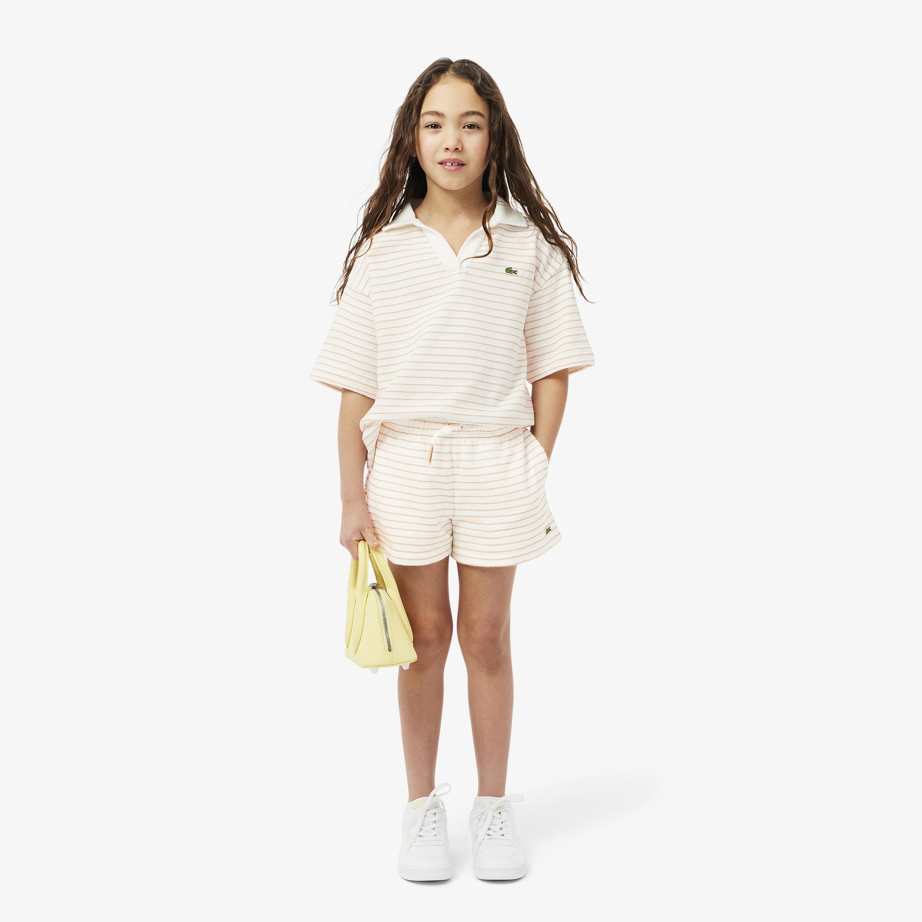 Lacoste Kız Çocuk Bej Şort