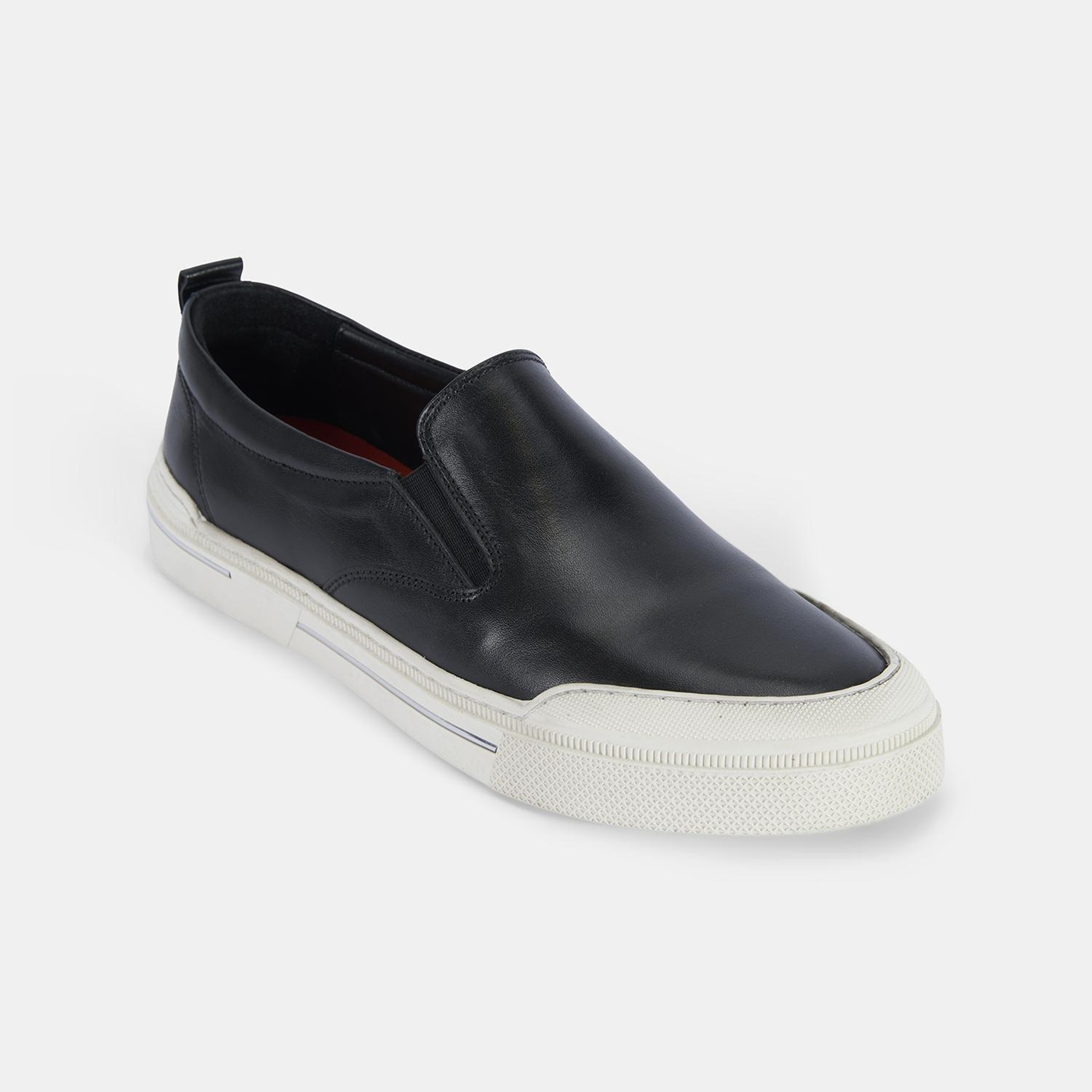 Erkek Siyah Deri Loafer