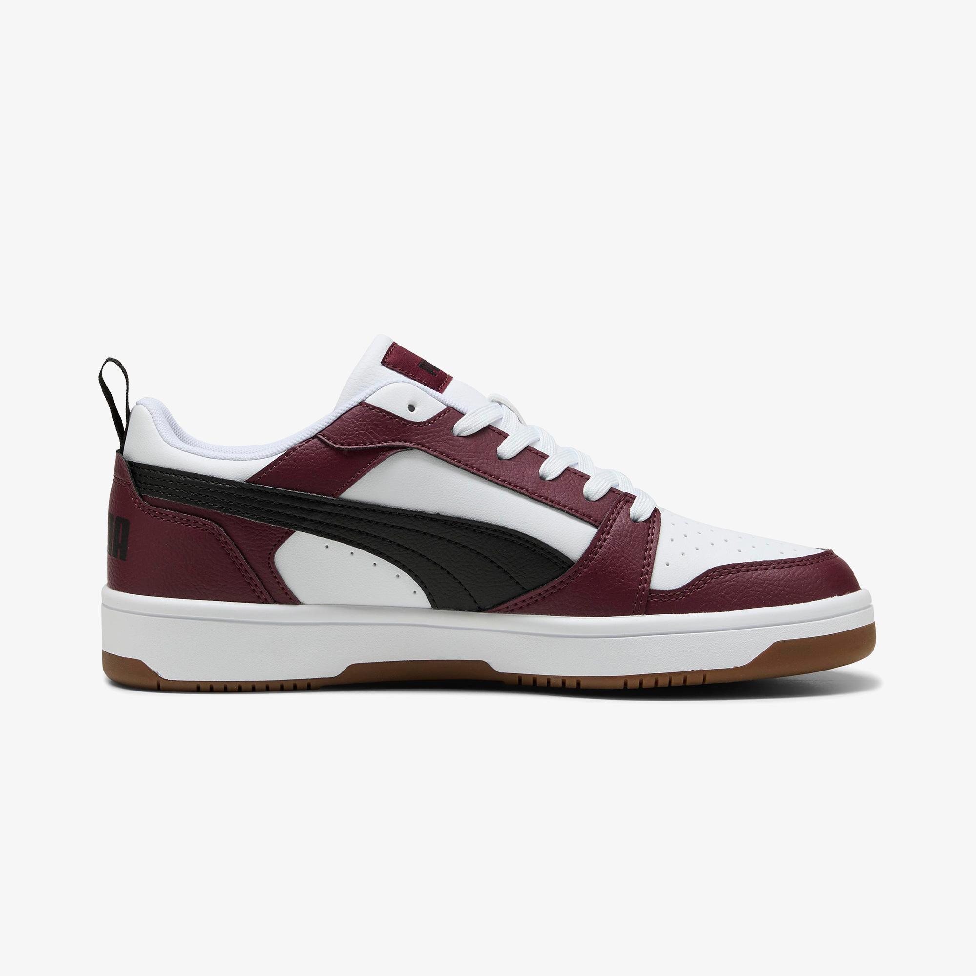 Puma Rebound v6 Low Unisex Bordo Spor Ayakkabı