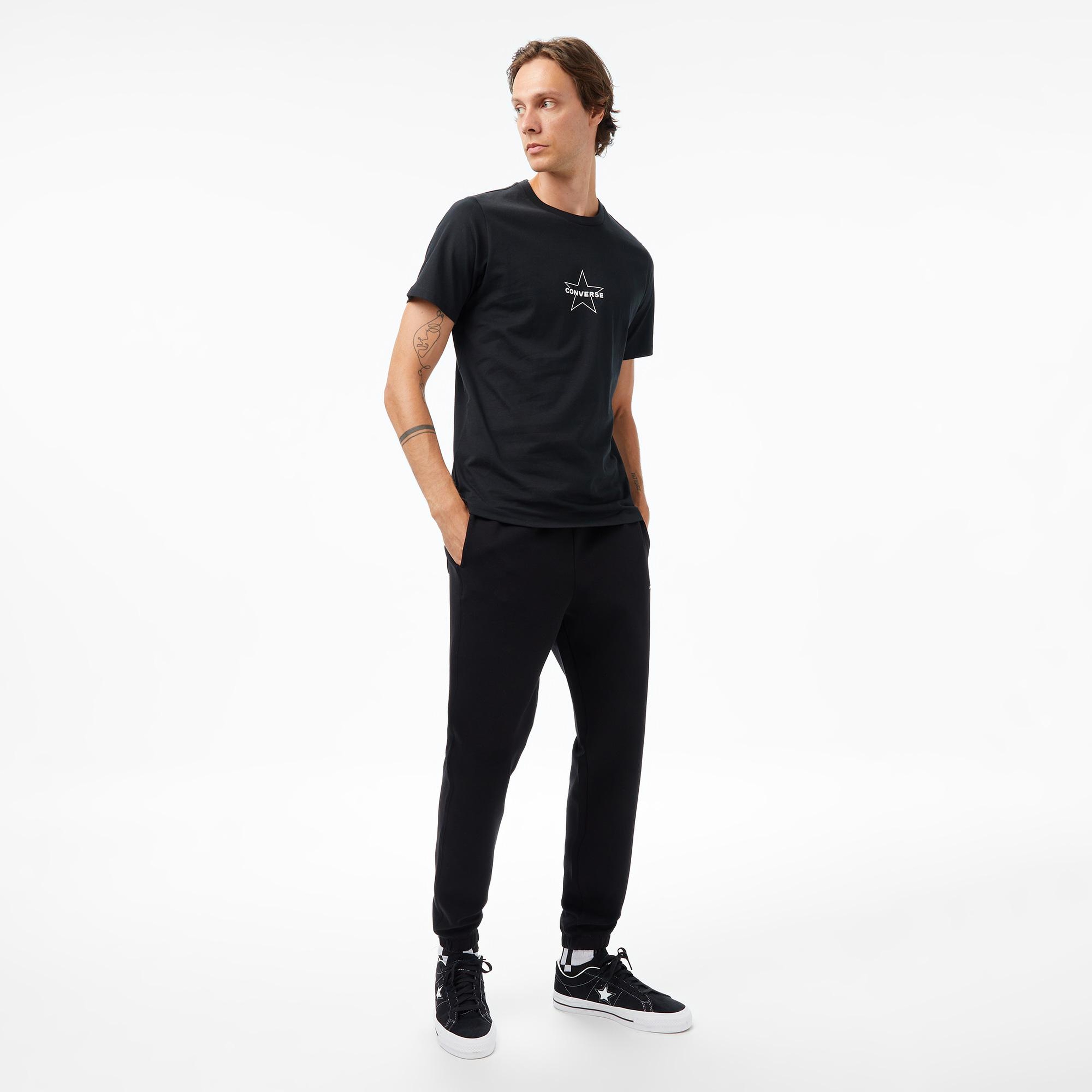 Converse Erkek Siyah T-Shirt