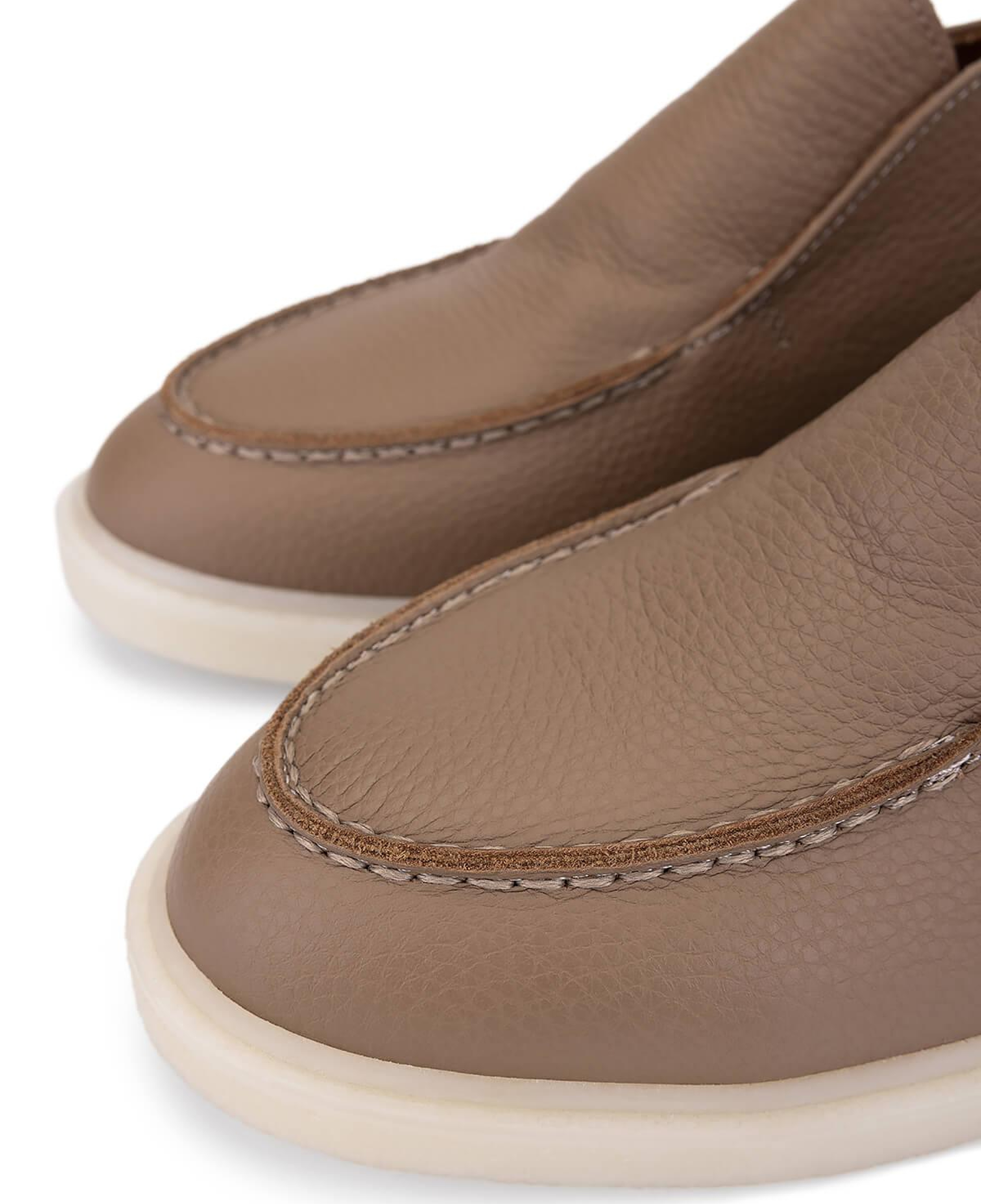 Tamer Tanca Kadın Hakiki Deri Bej Casual Bot