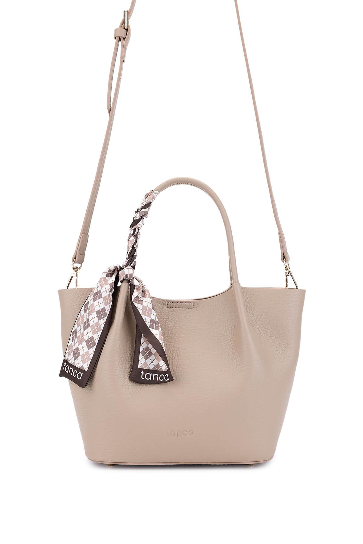 Tamer Tanca Kadın Suni Deri Vizon Kol Çantası