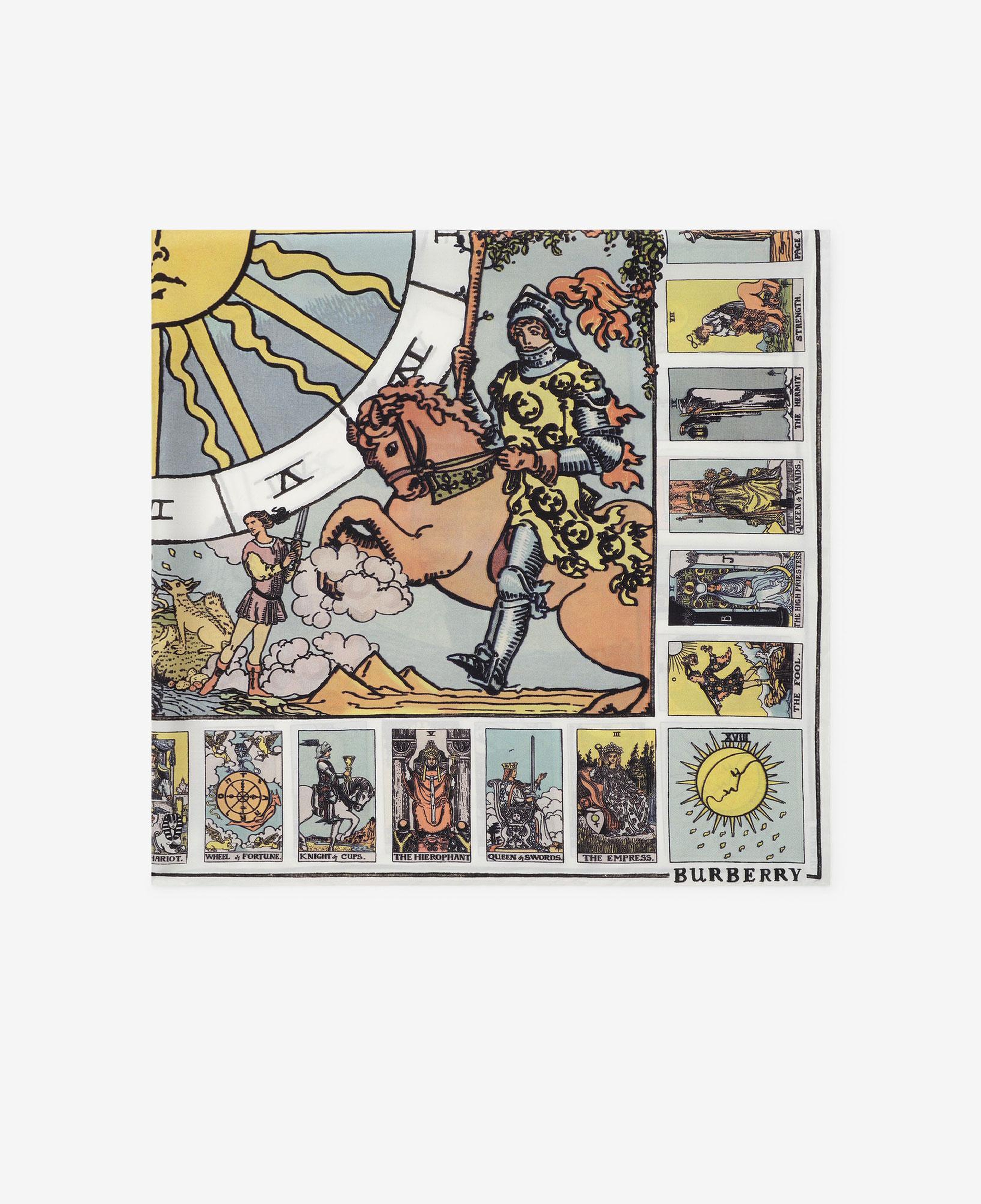Burberry Tarot Silk Kadın Renkli Eşarp