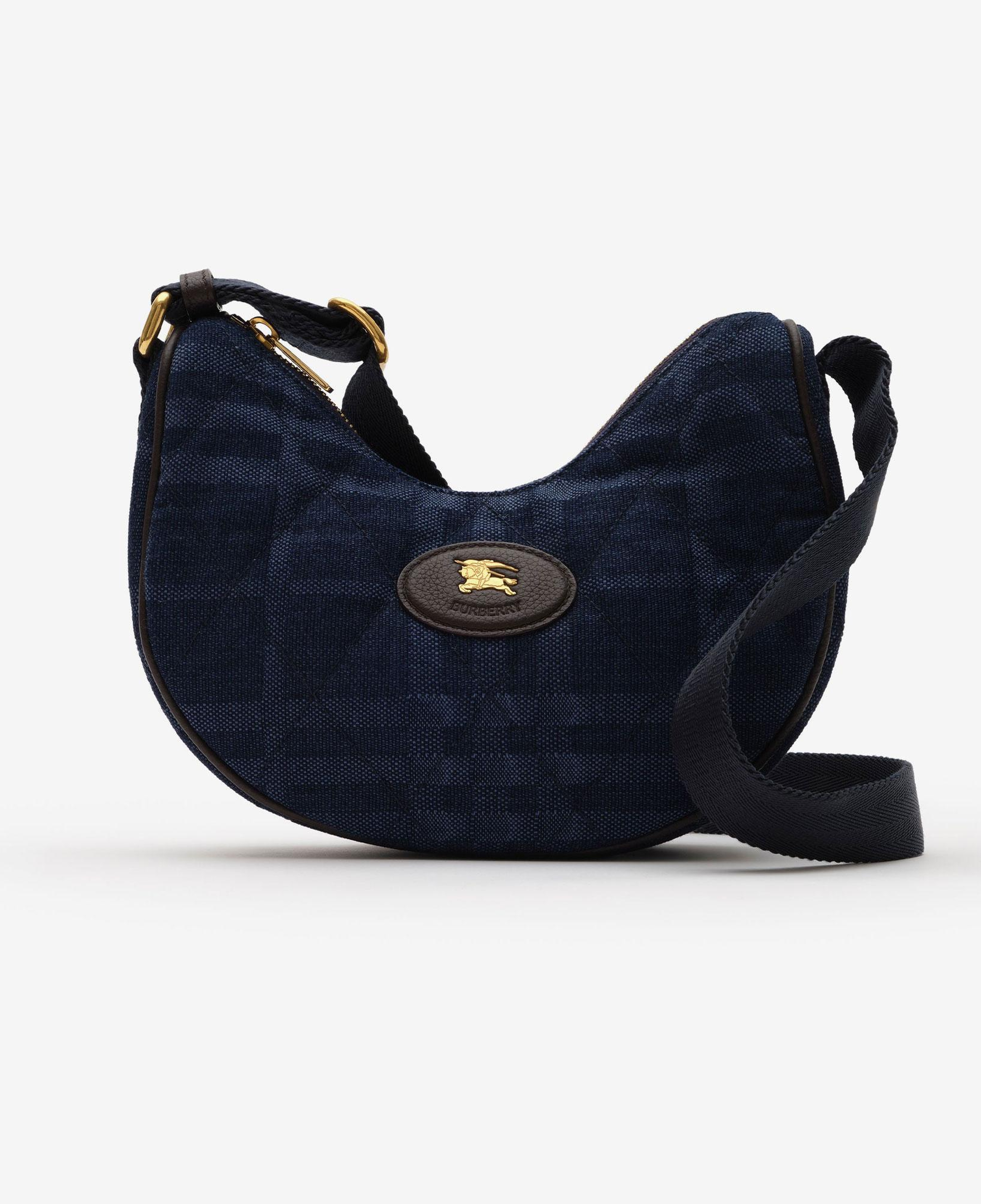Burberry Horseshoe Kadın Lacivert El Çantası