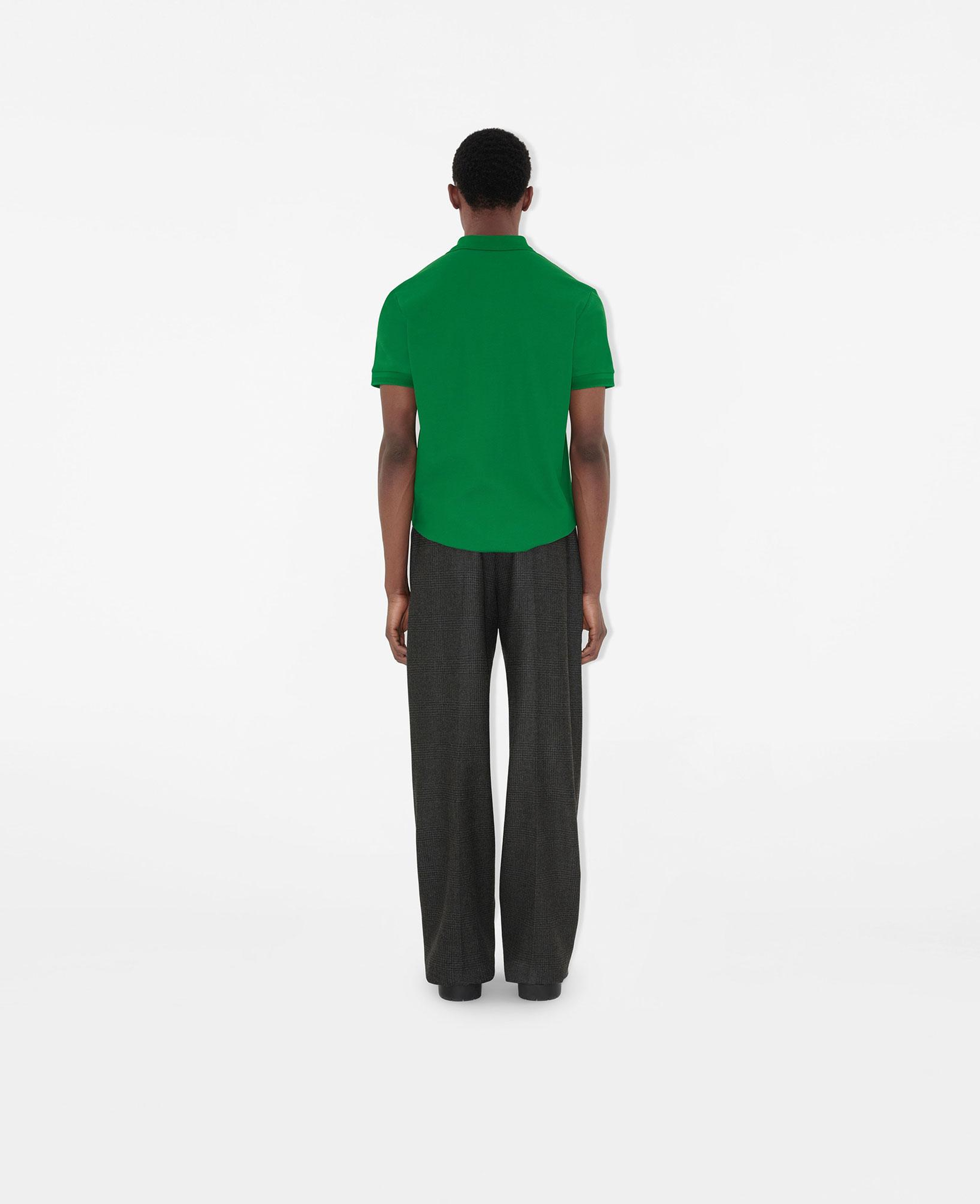 Burberry Cotton Erkek Yeşil Polo