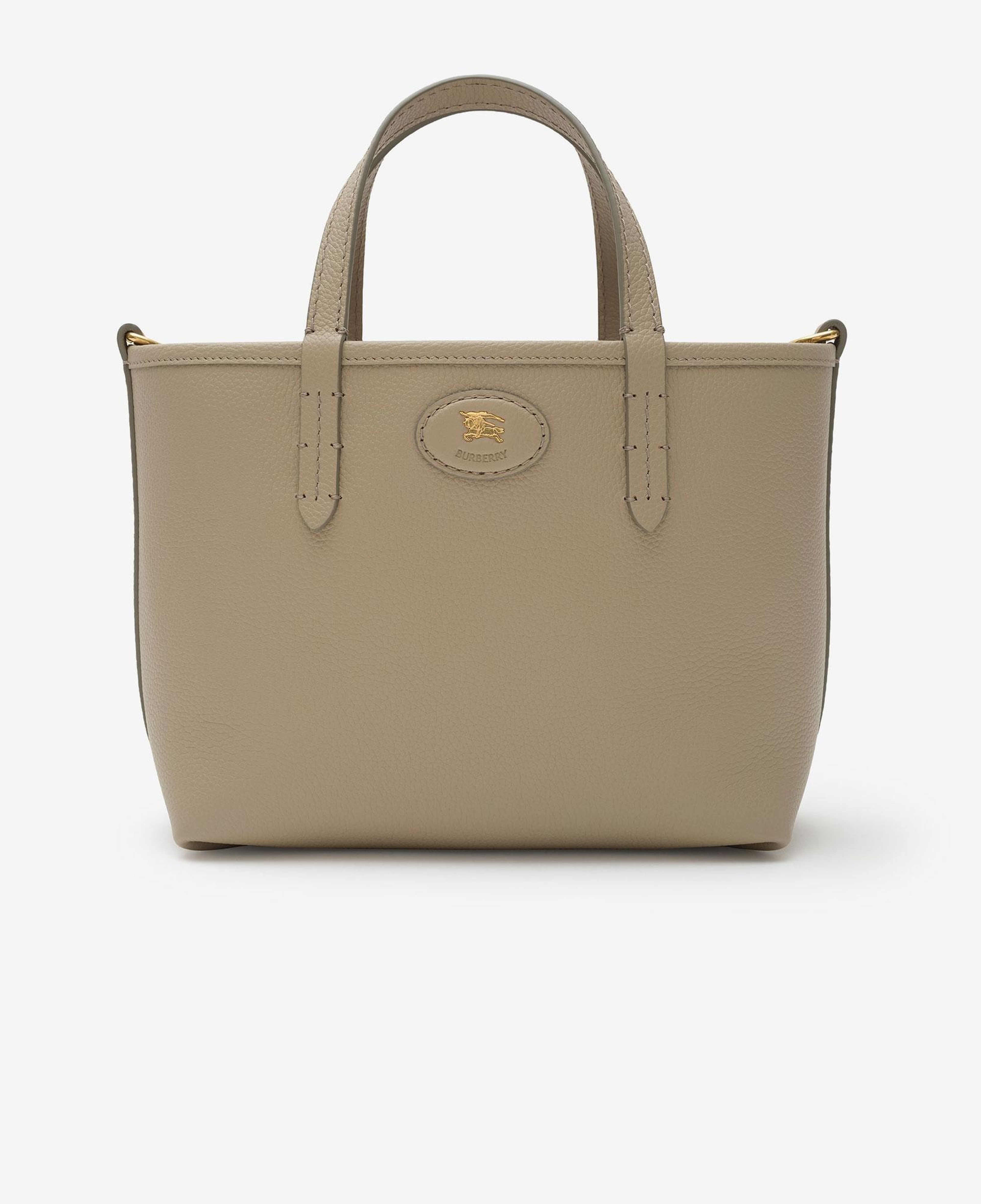 Burberry Mini Reversible Bloomsbury Tote Kadın Bej Omuz Çantası