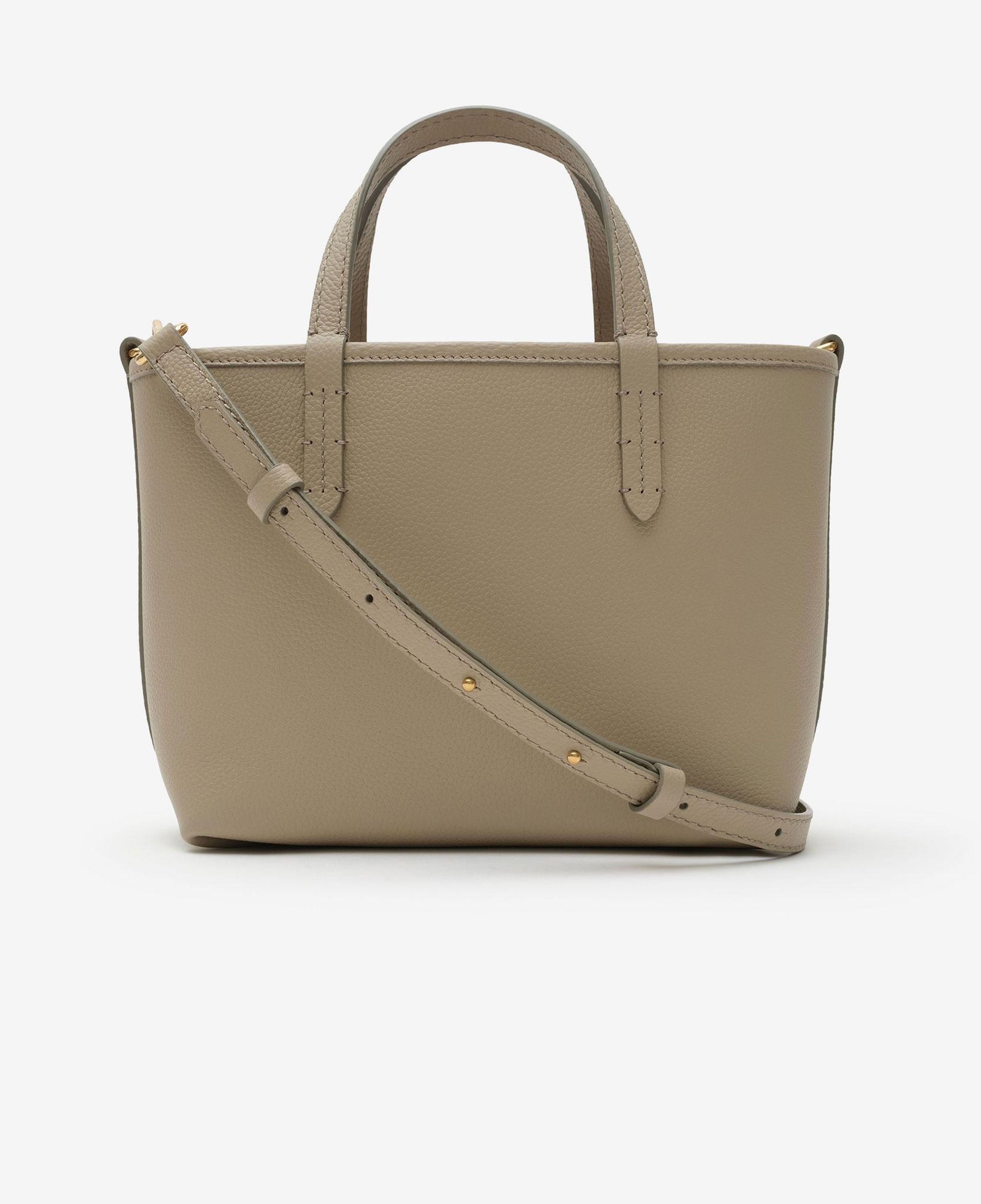 Burberry Mini Reversible Bloomsbury Tote Kadın Bej Omuz Çantası