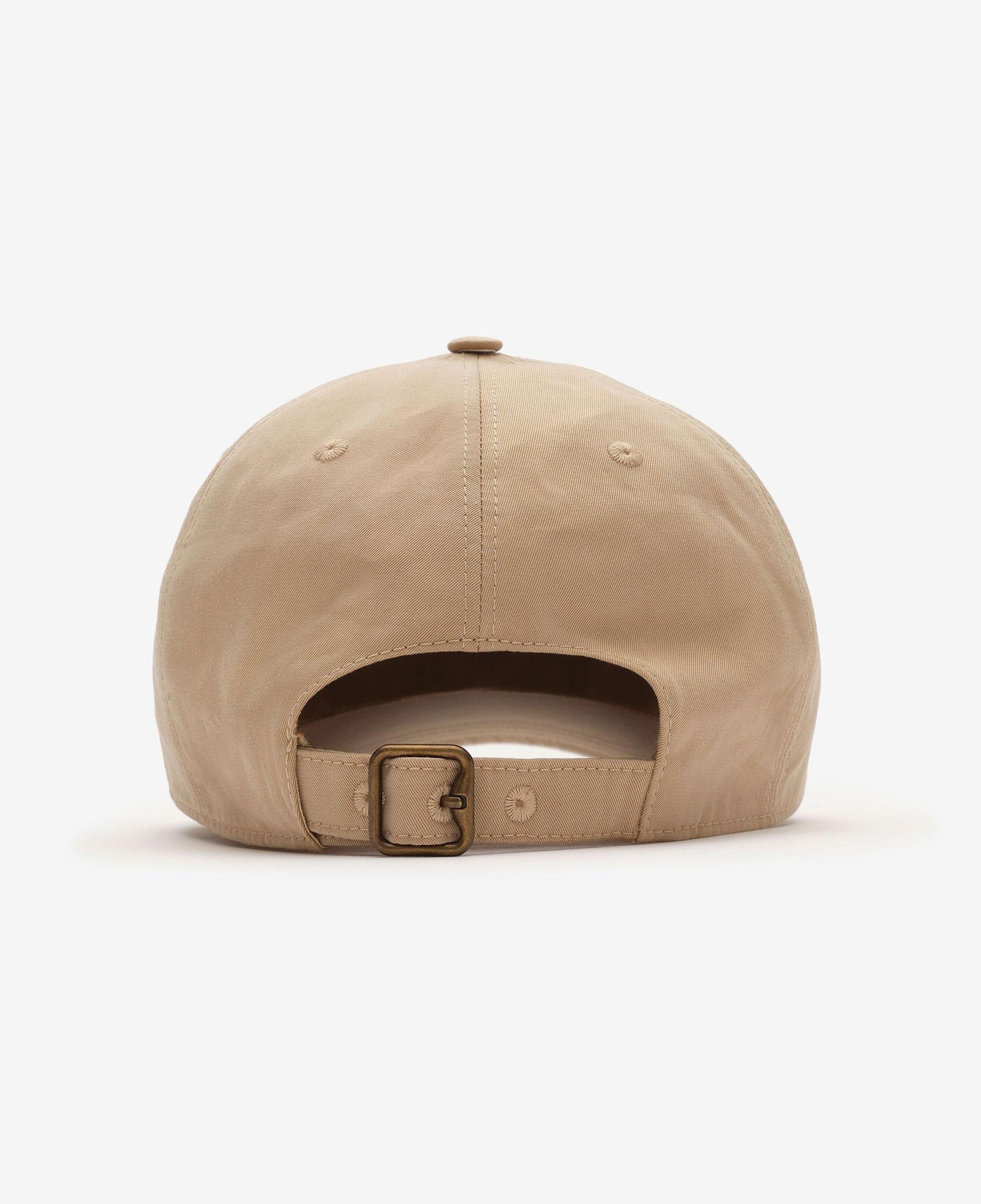 Burberry Logo Gabardine Baseball Erkek Bej Şapka