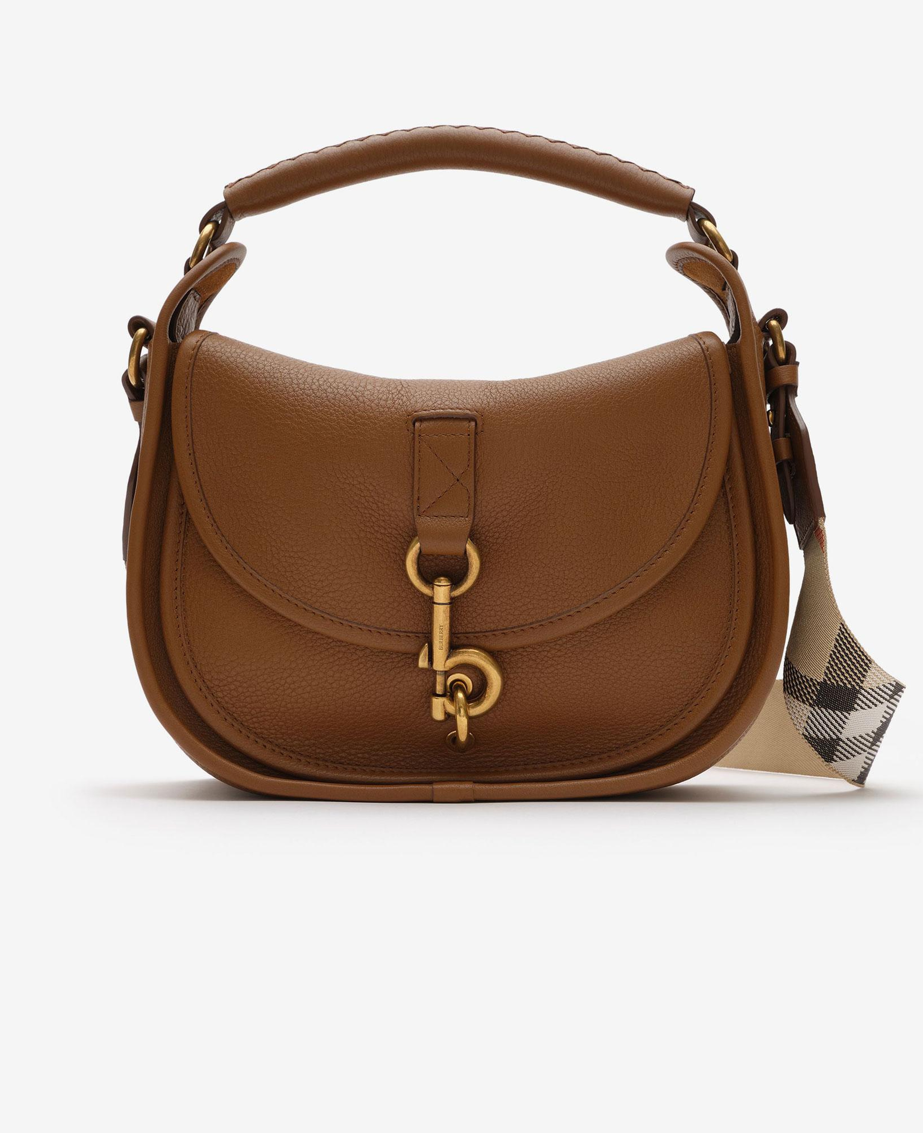 Burberry Small B Clip Messenger Kadın Kahverengi El Çantası