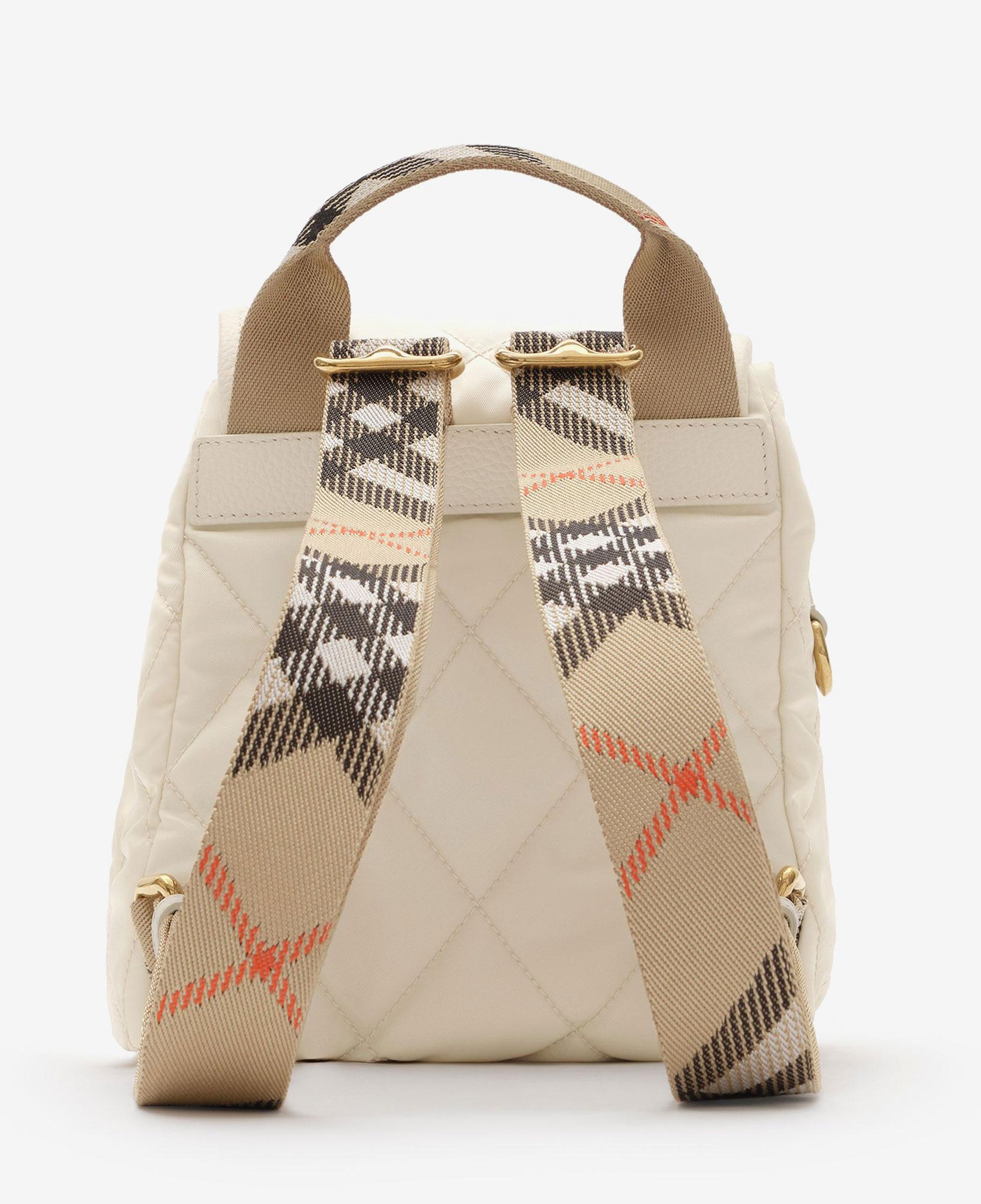 Burberry Mini Horseshoe Kadın Krem Sırt Çantası