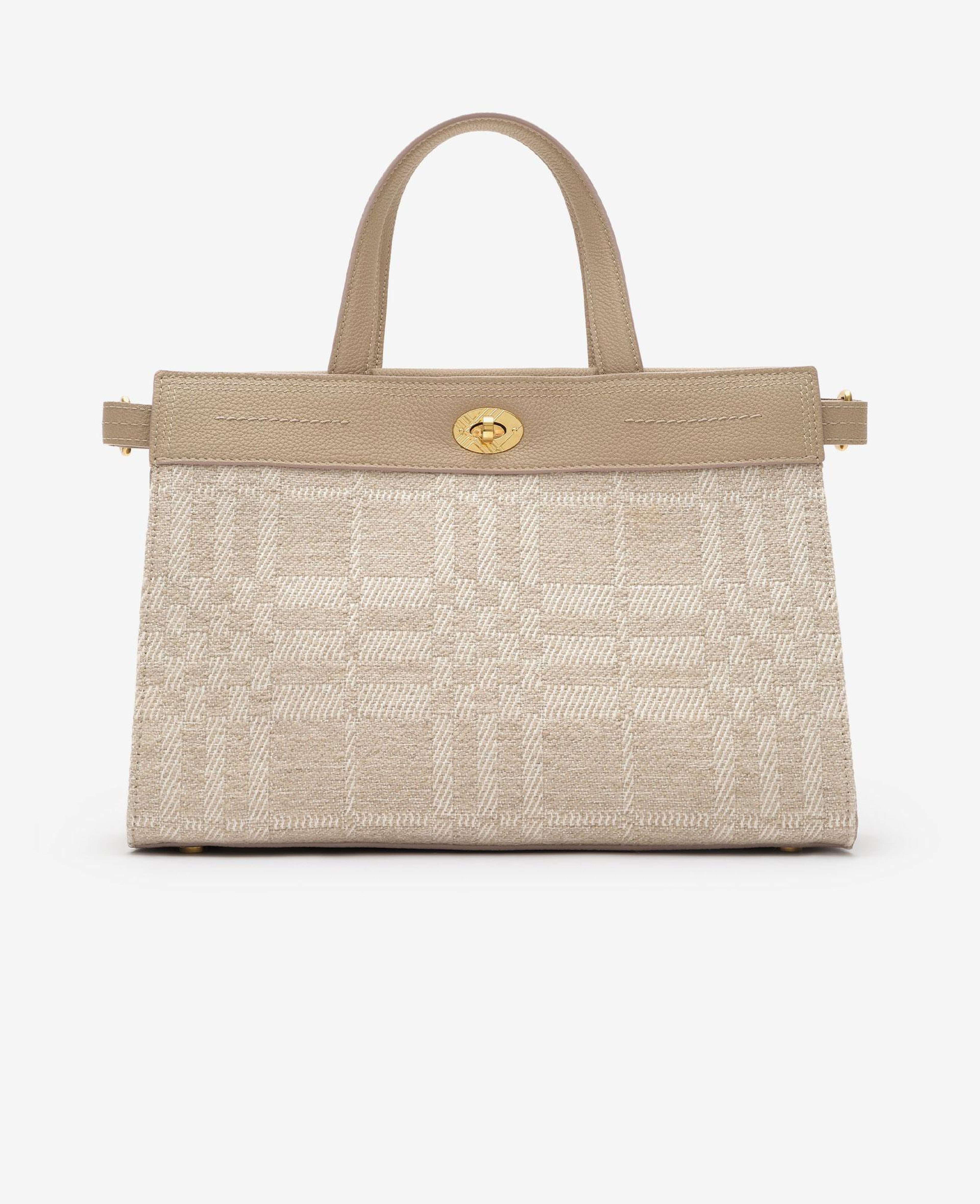 Burberry Small Cotswolds Tote Kadın Krem El Çantası