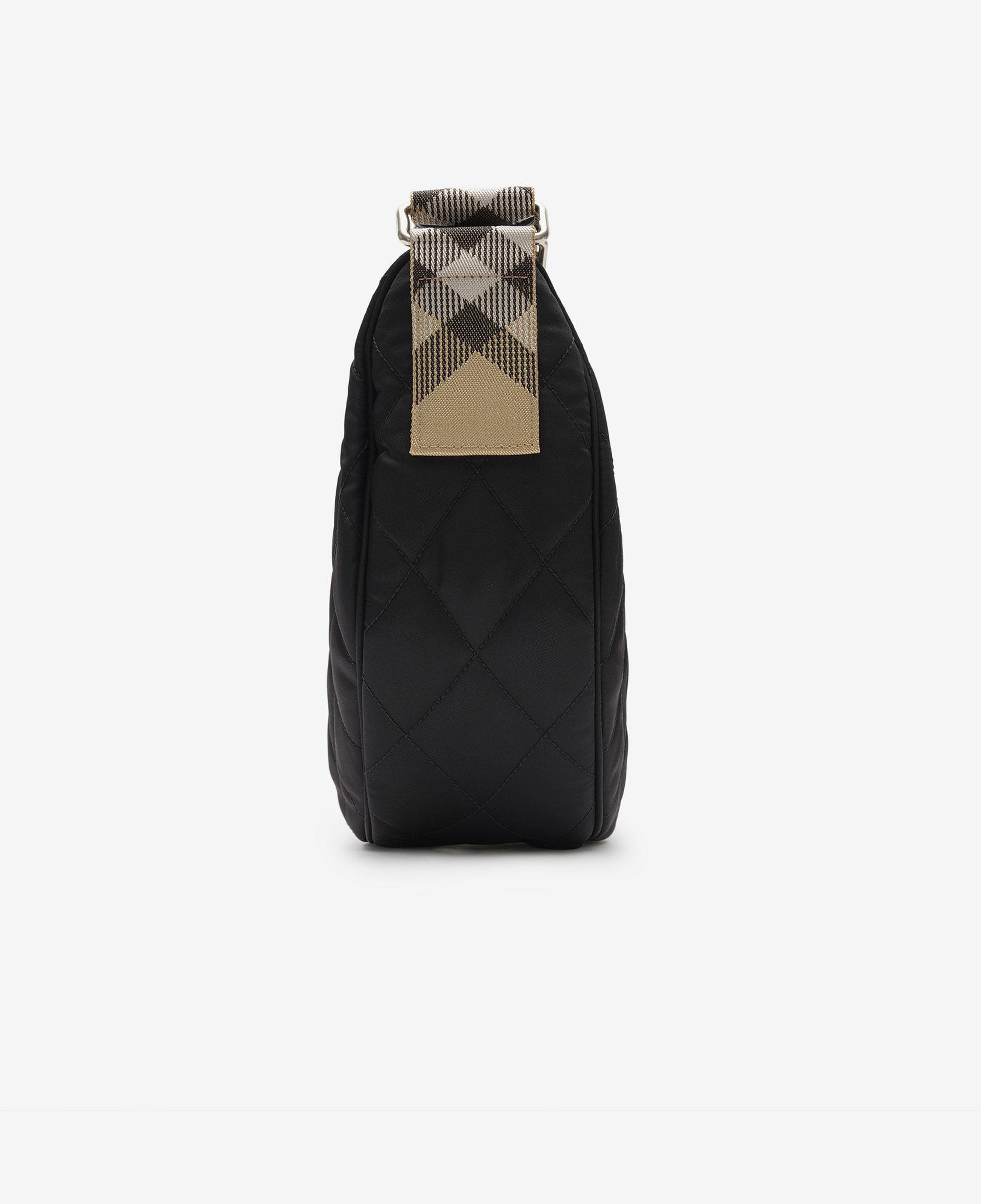 Burberry Horseshoe Erkek Siyah Omuz Çantası