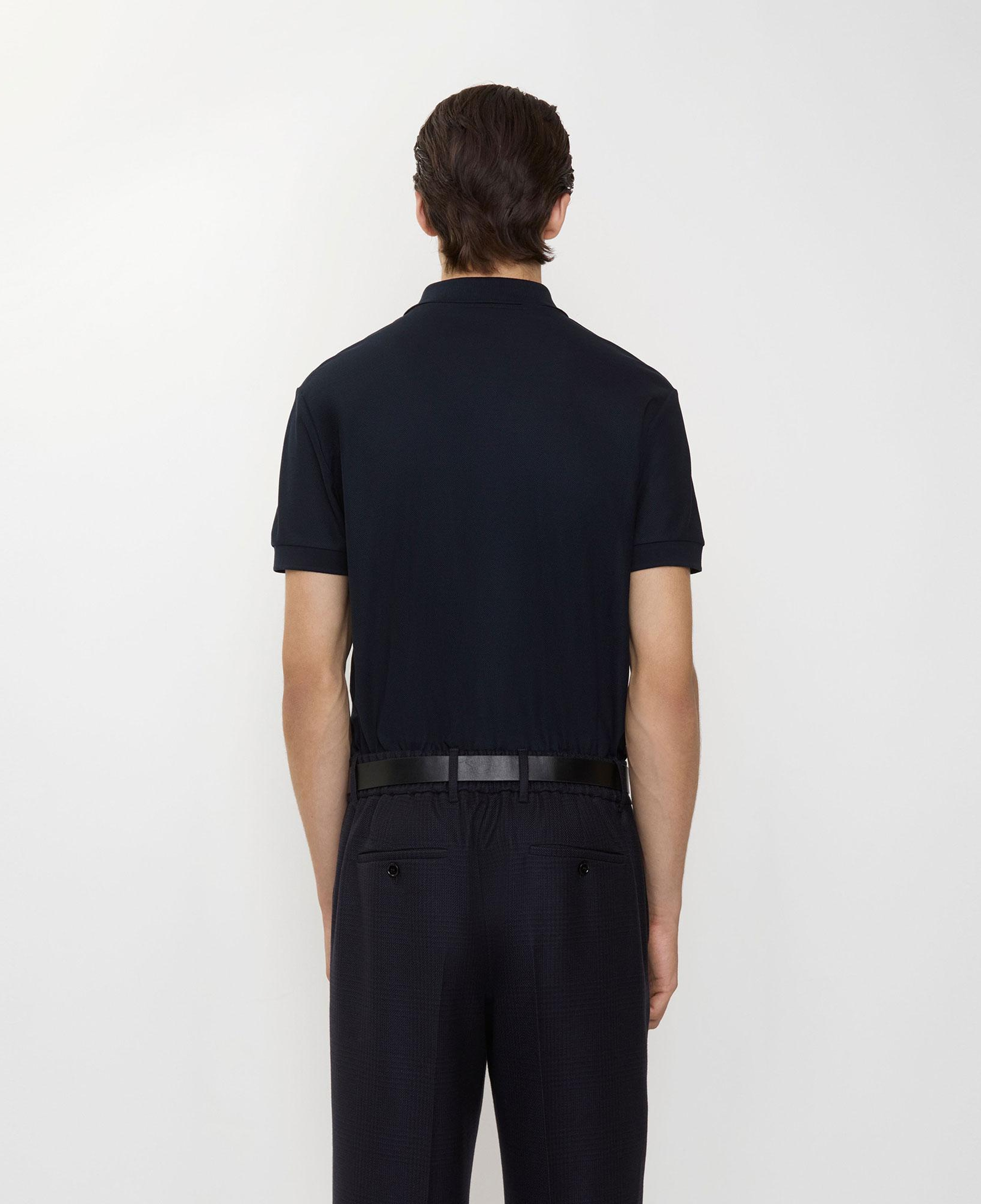 Burberry Metal Ekd Cotton Erkek Lacivert Polo