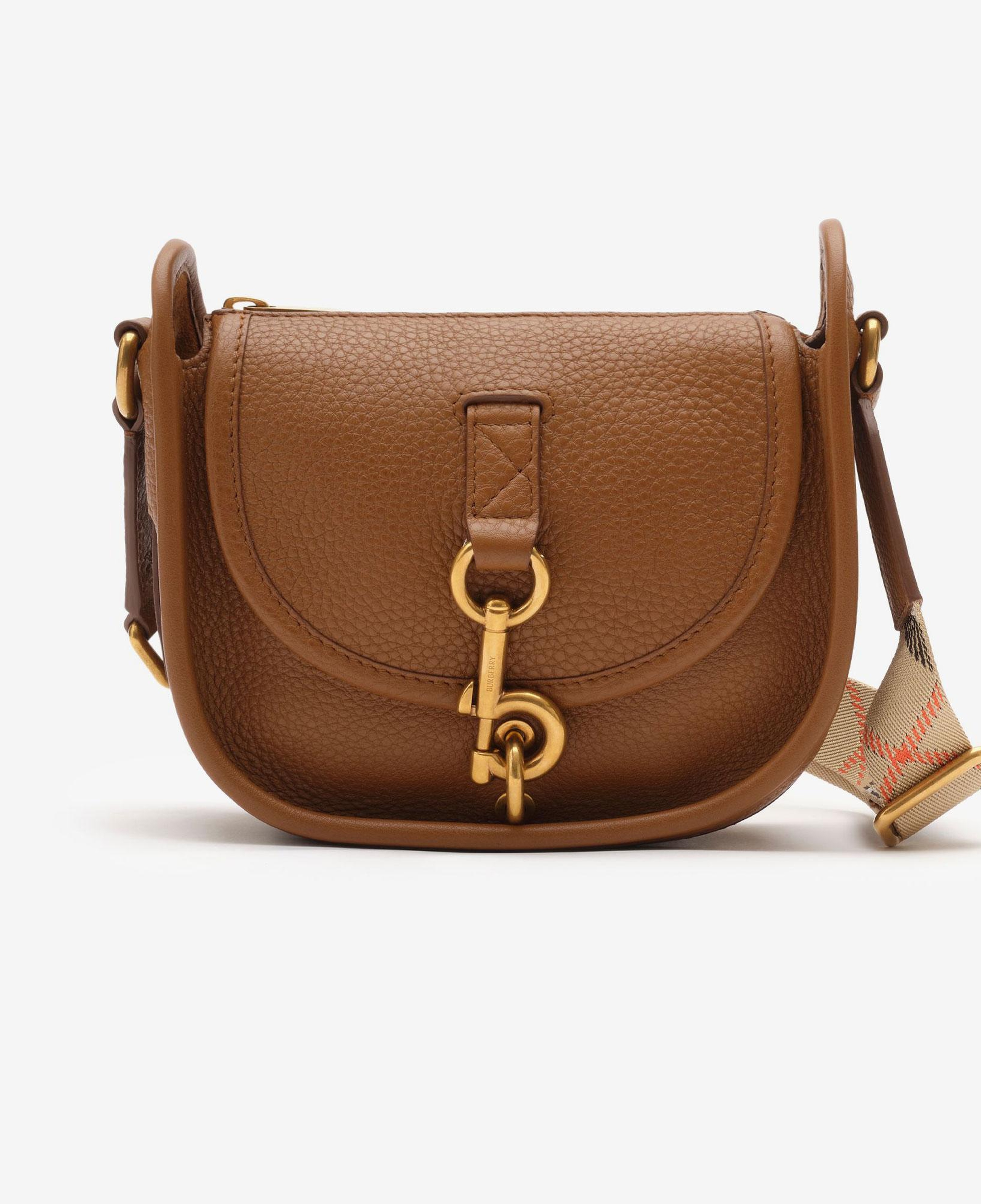 Burberry Mini B Clip Kadın Kahverengi El Çantası