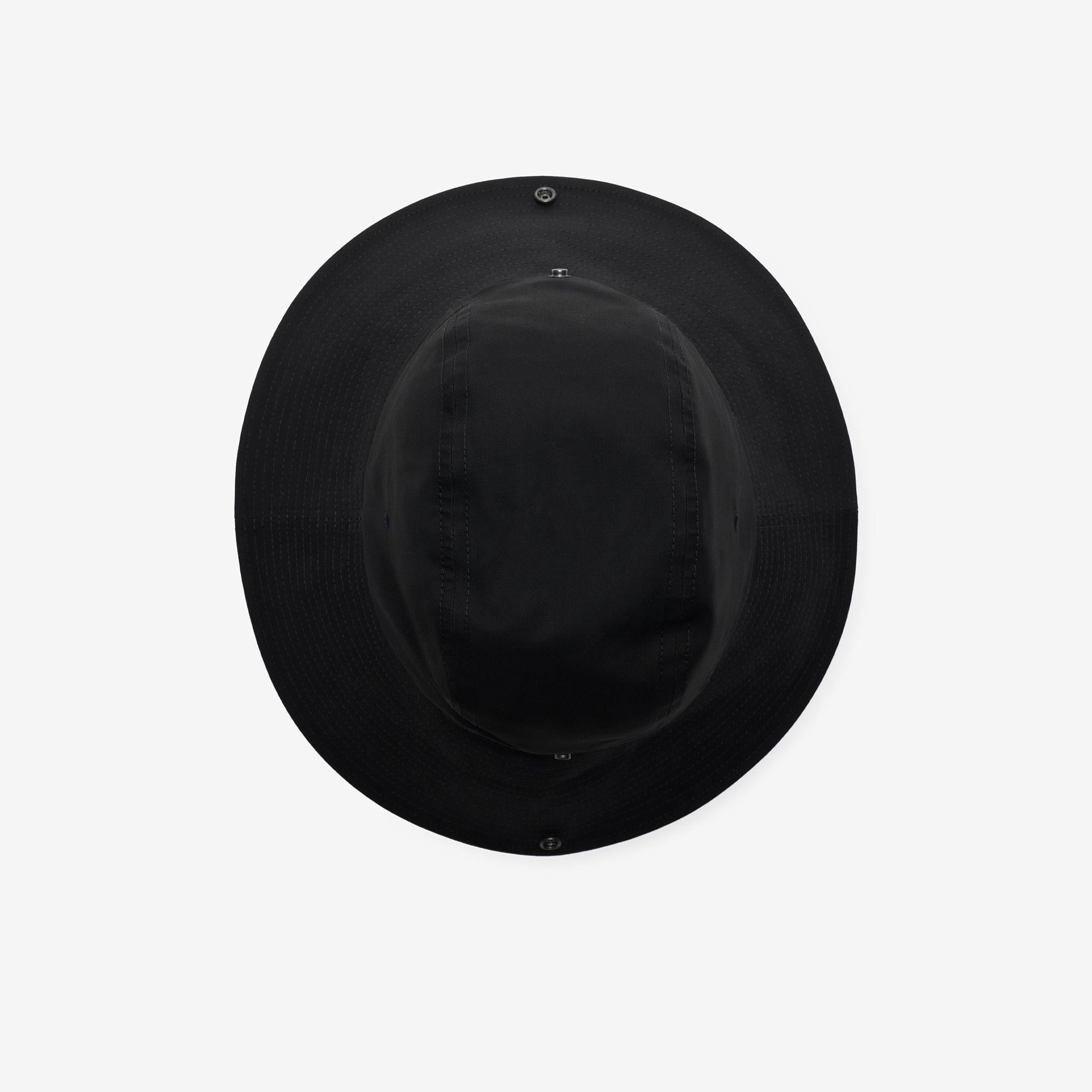 Burberry Check Brim Gabardine Erkek Siyah Şapka