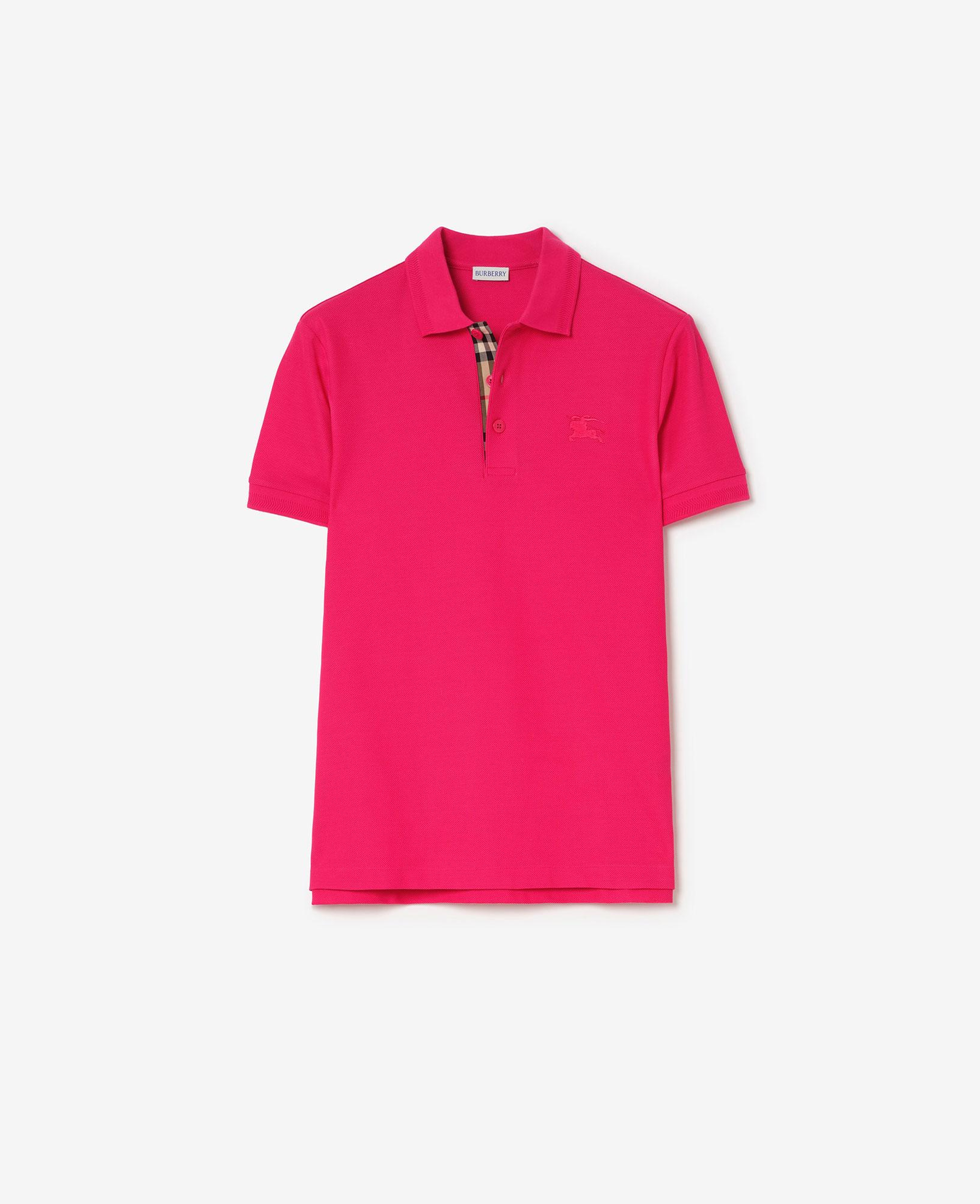 Burberry Cotton Erkek Kırmızı Polo