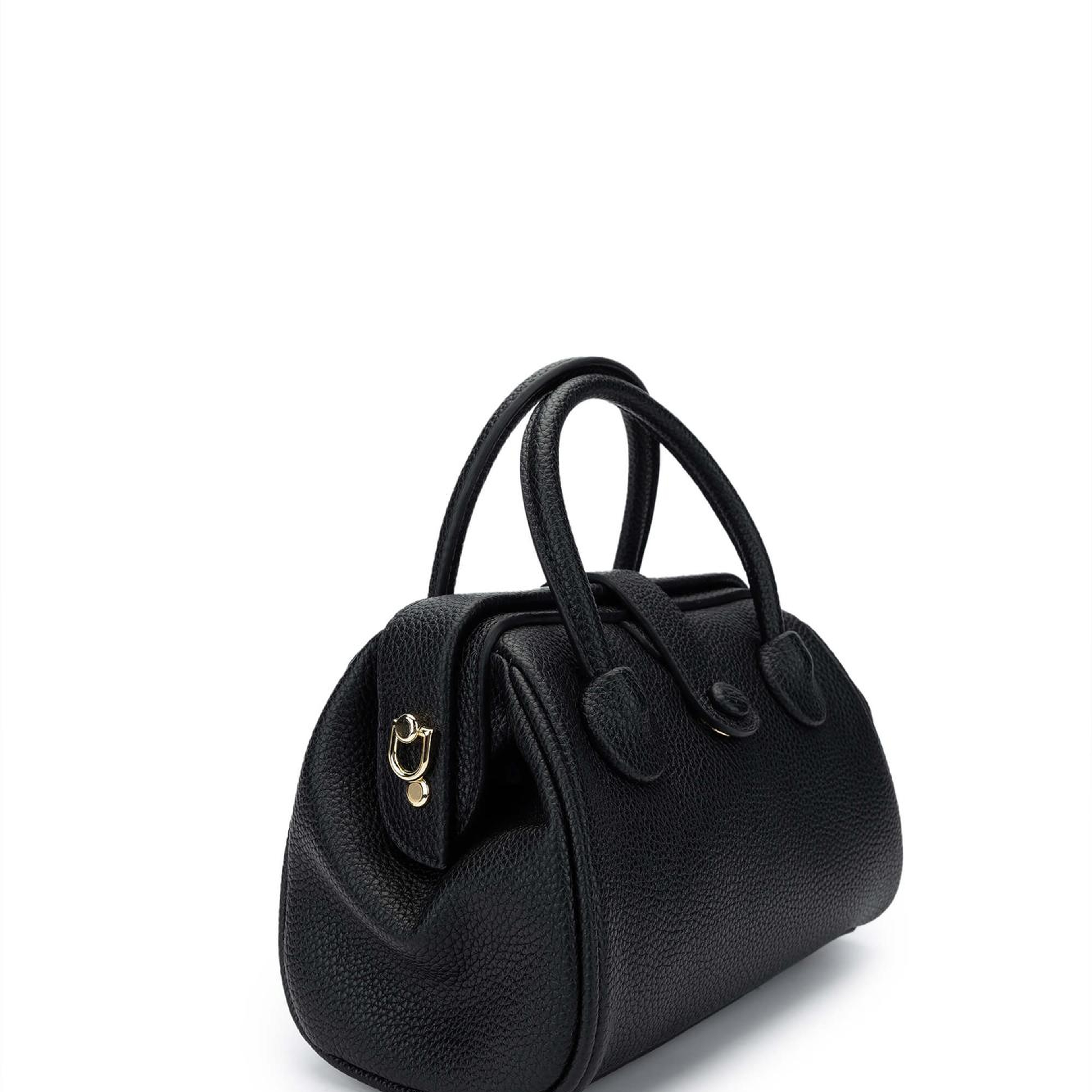 Tamer Tanca Kadın Vegan Siyah Omuz Çanta