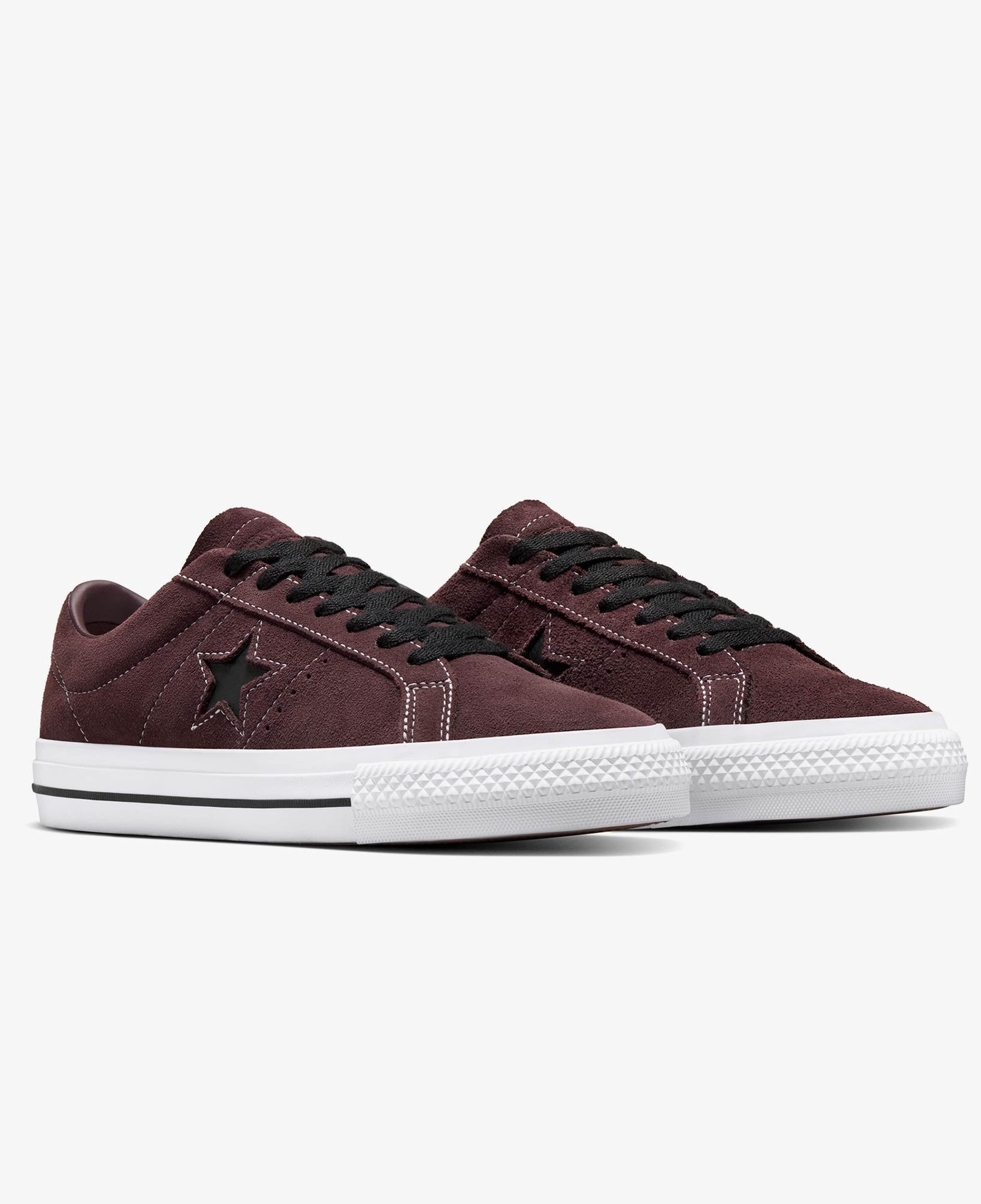 Converse One Star Pro Unisex Kahverengi Süet Sneaker