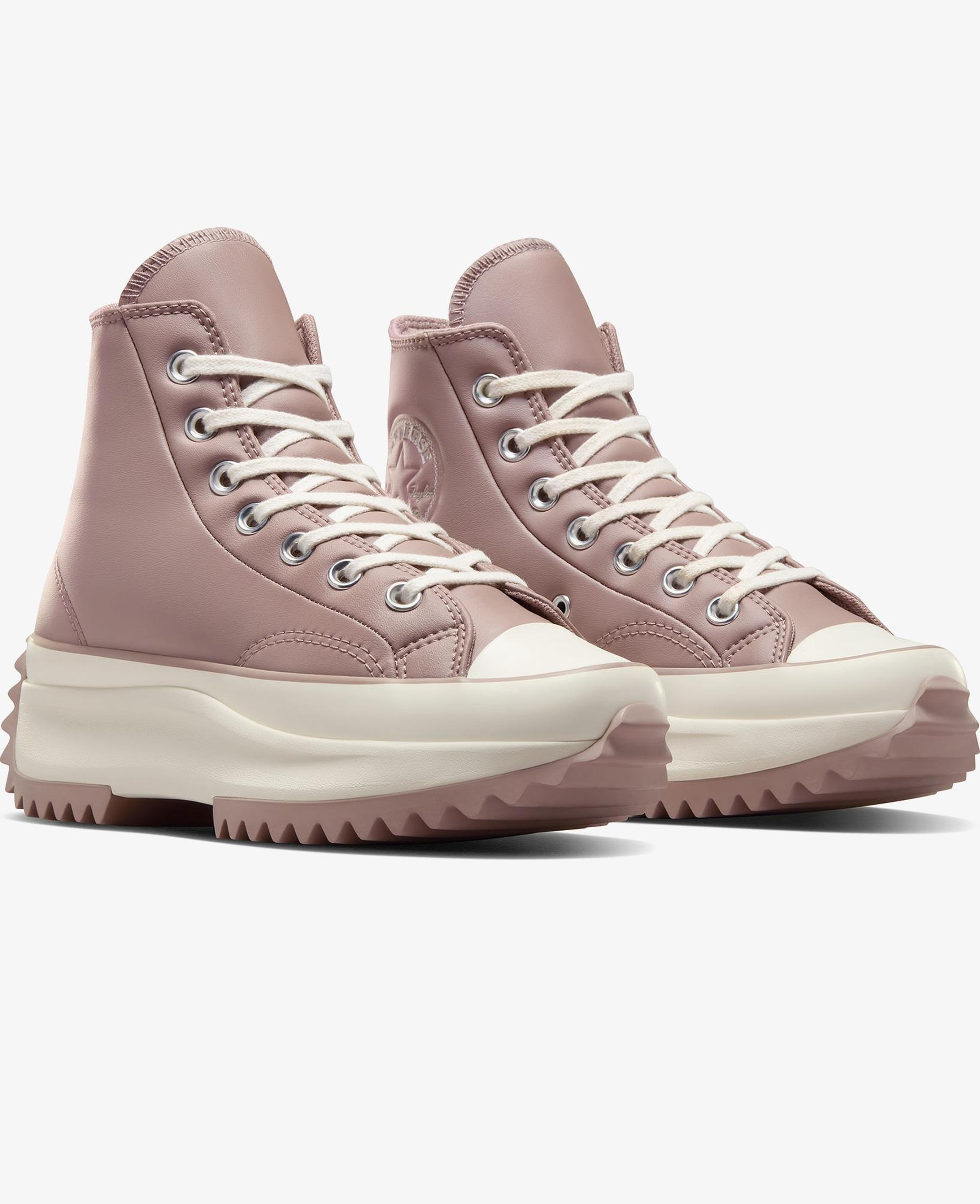 Converse Run Star Hike Unisex Pembe Platform Sneaker
