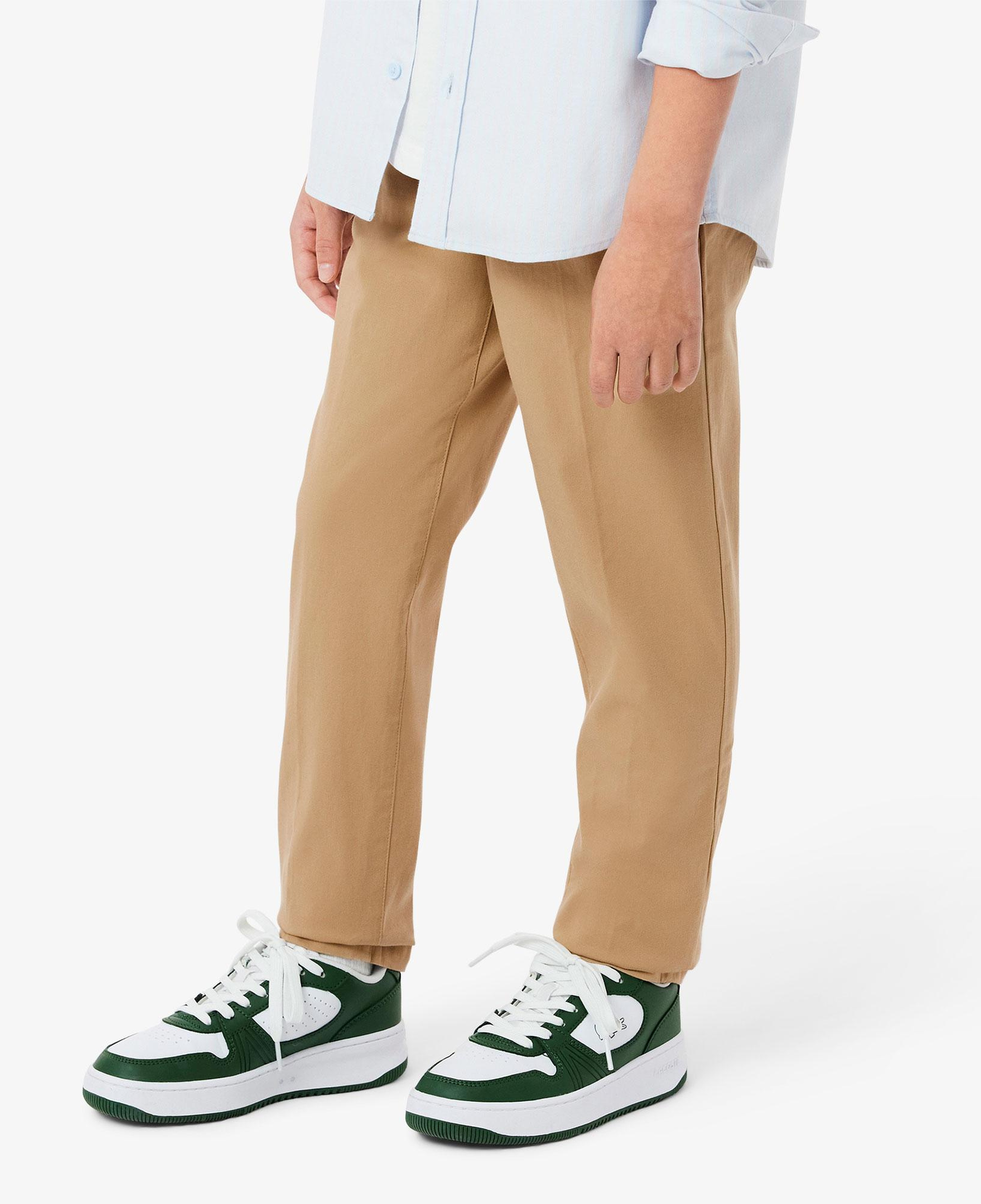 Lacoste Çocuk Regular Fit Bej Pantolon