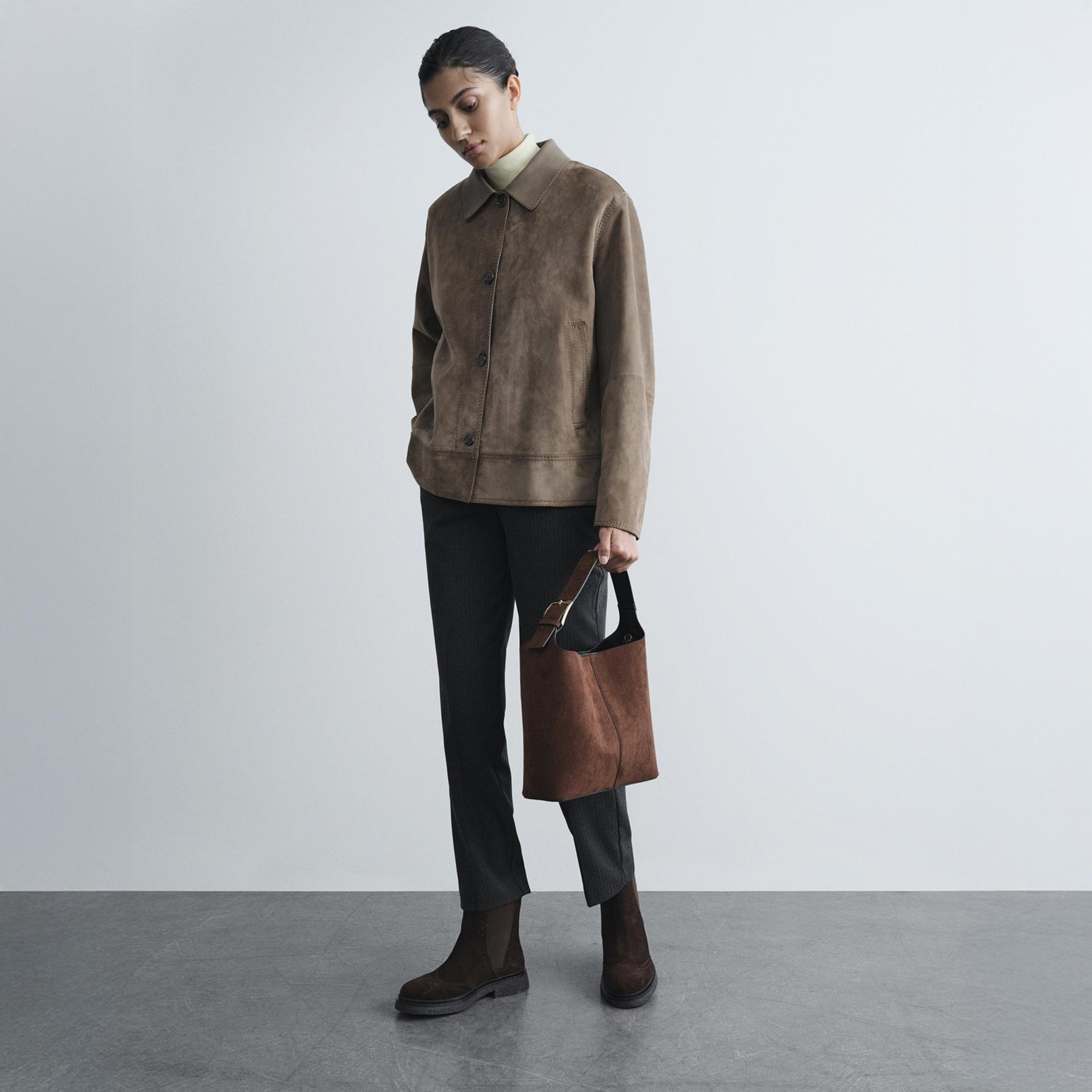 Kadın Kahve Omuz Çantası