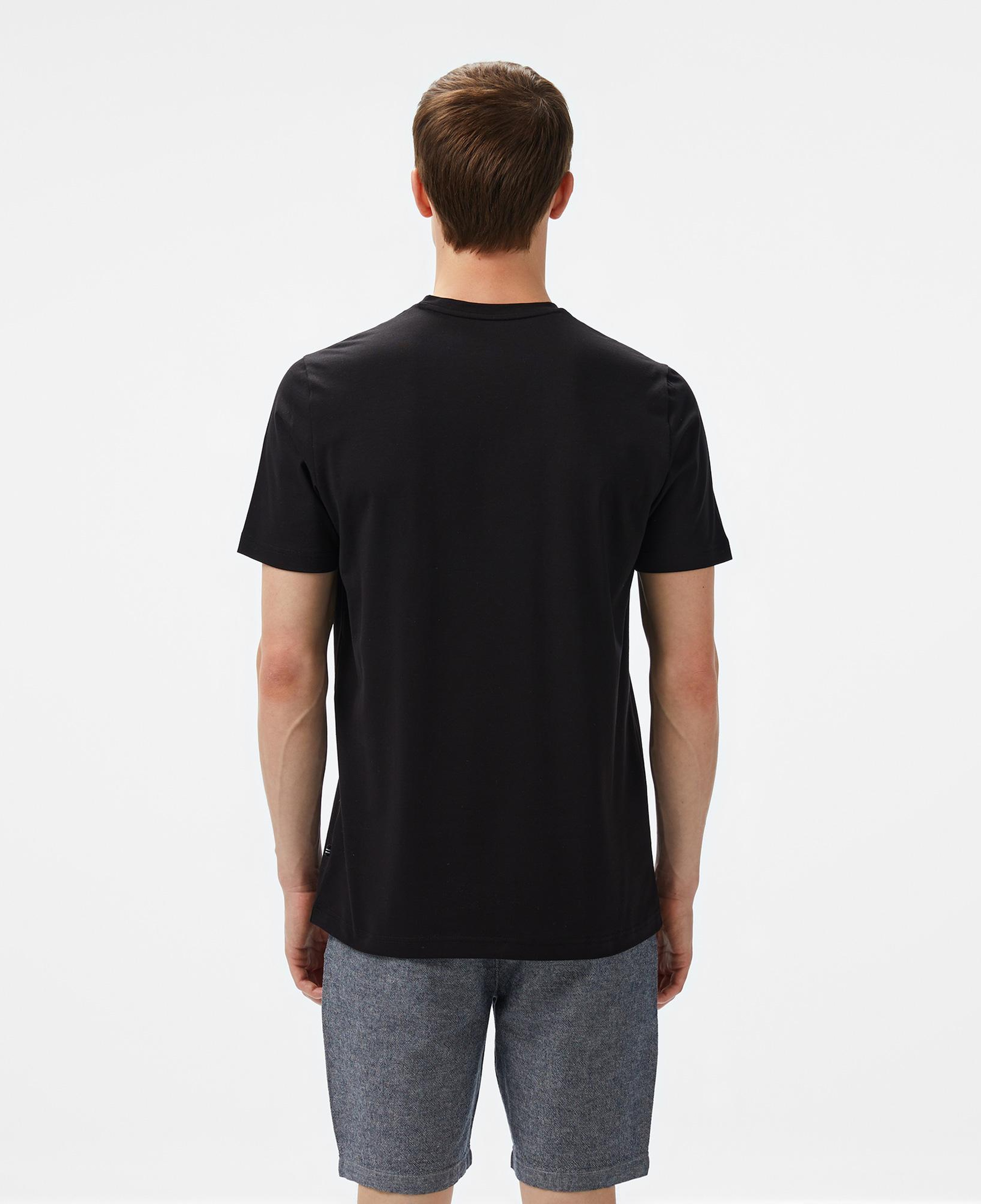 Nautica Erkek Siyah Regular Fit T-Shirt