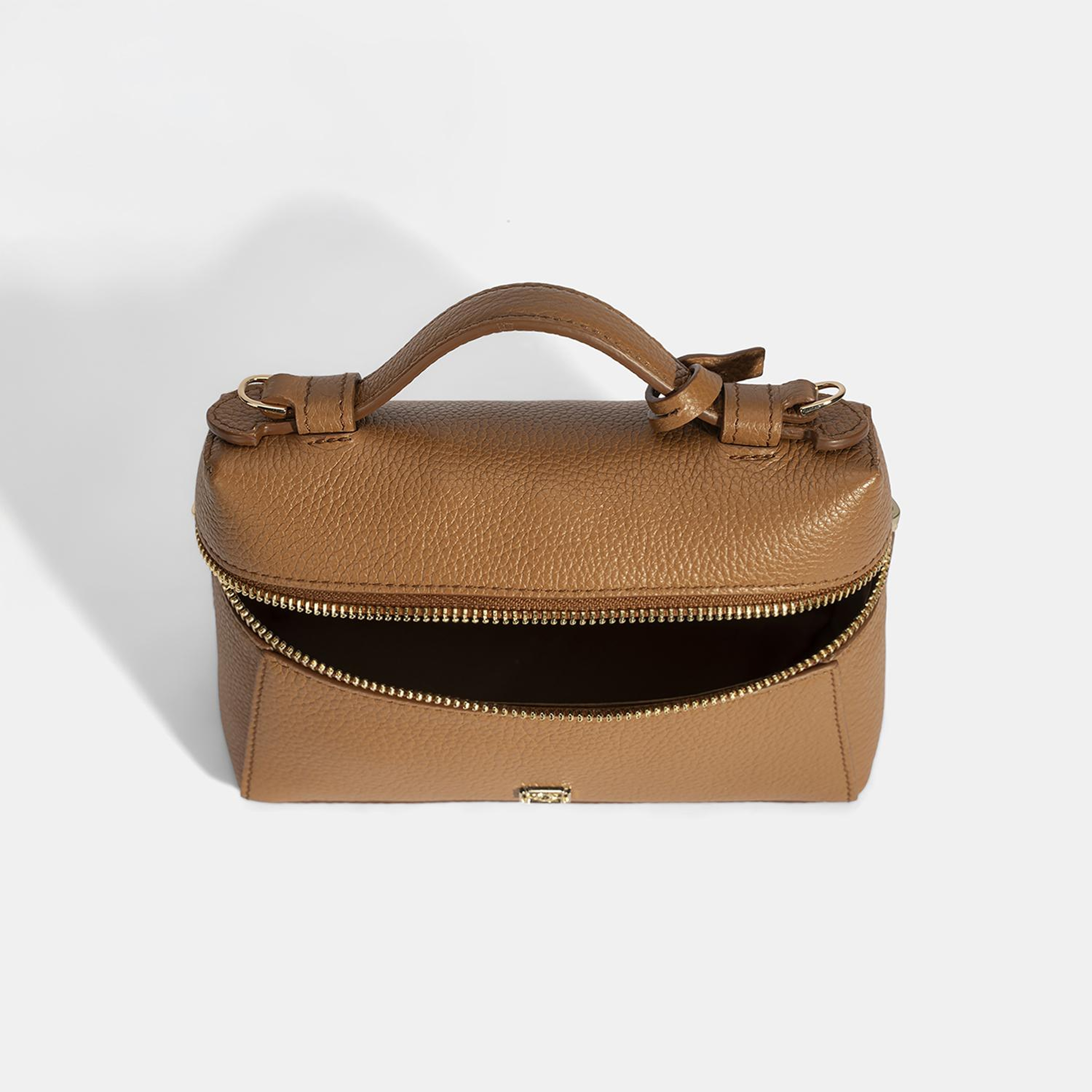 Kadın Taba Omuz Askılı Mini Deri El Çantası