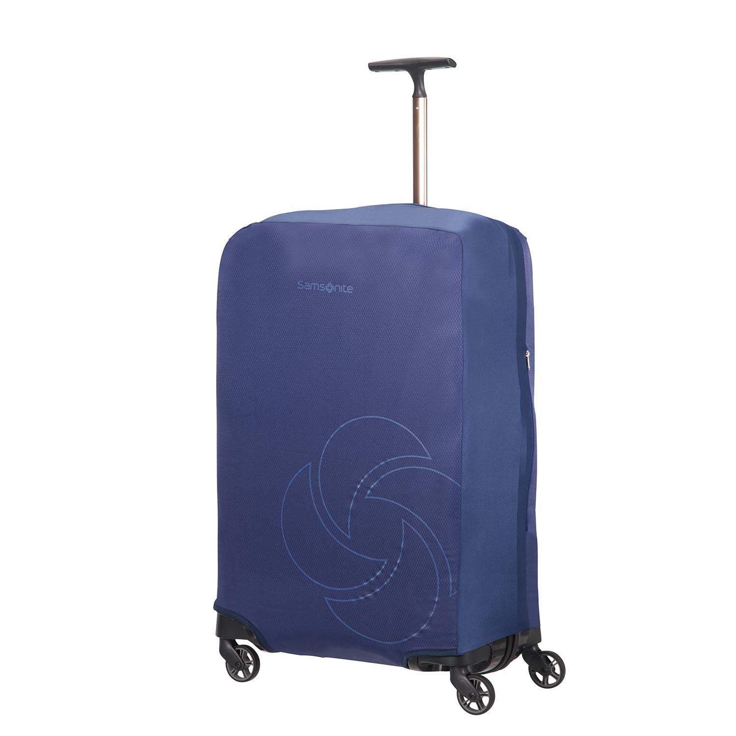 Samsonite Lacivert Global Valiz Kılıfı L/M