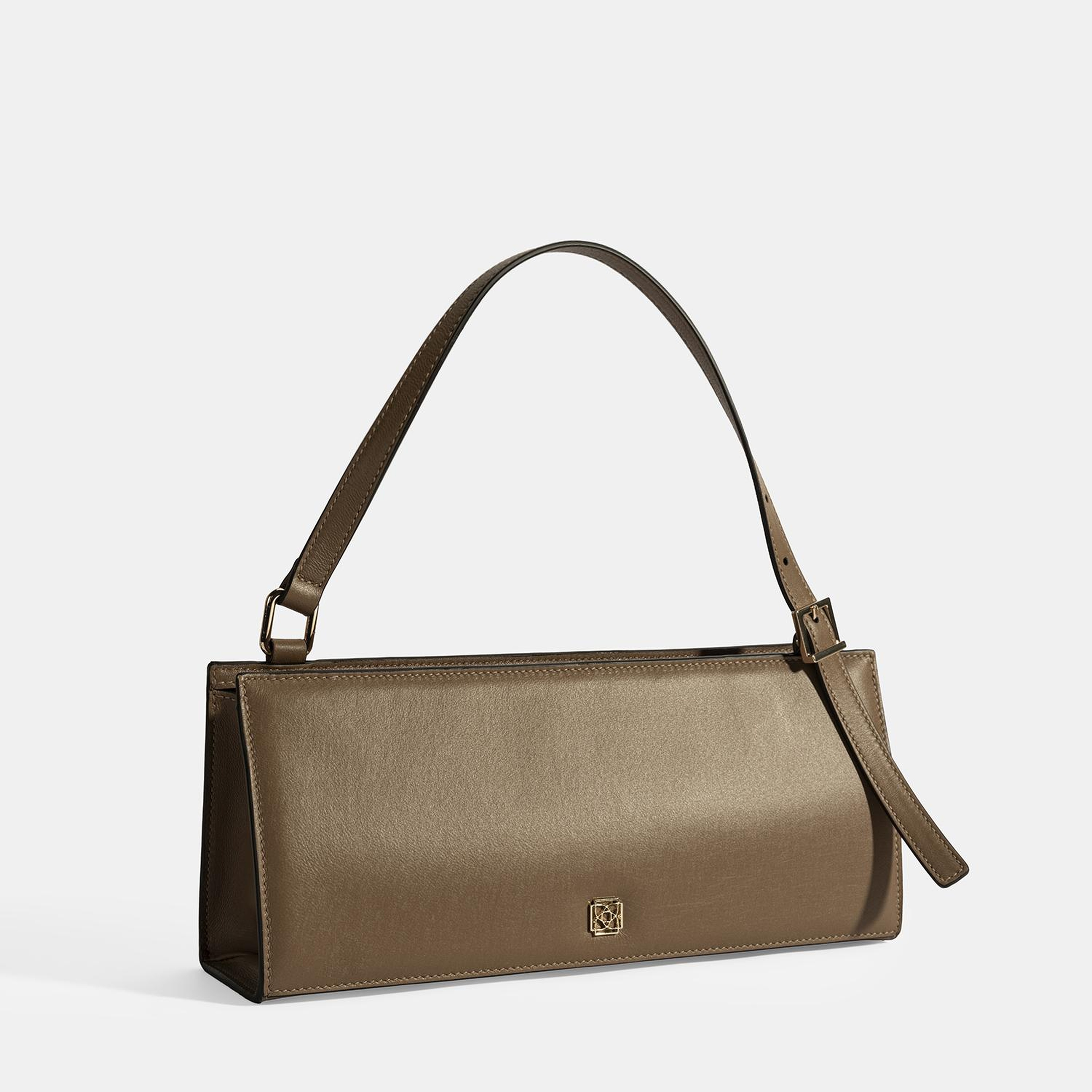 Kadın Kahve Deri Omuz Çantası