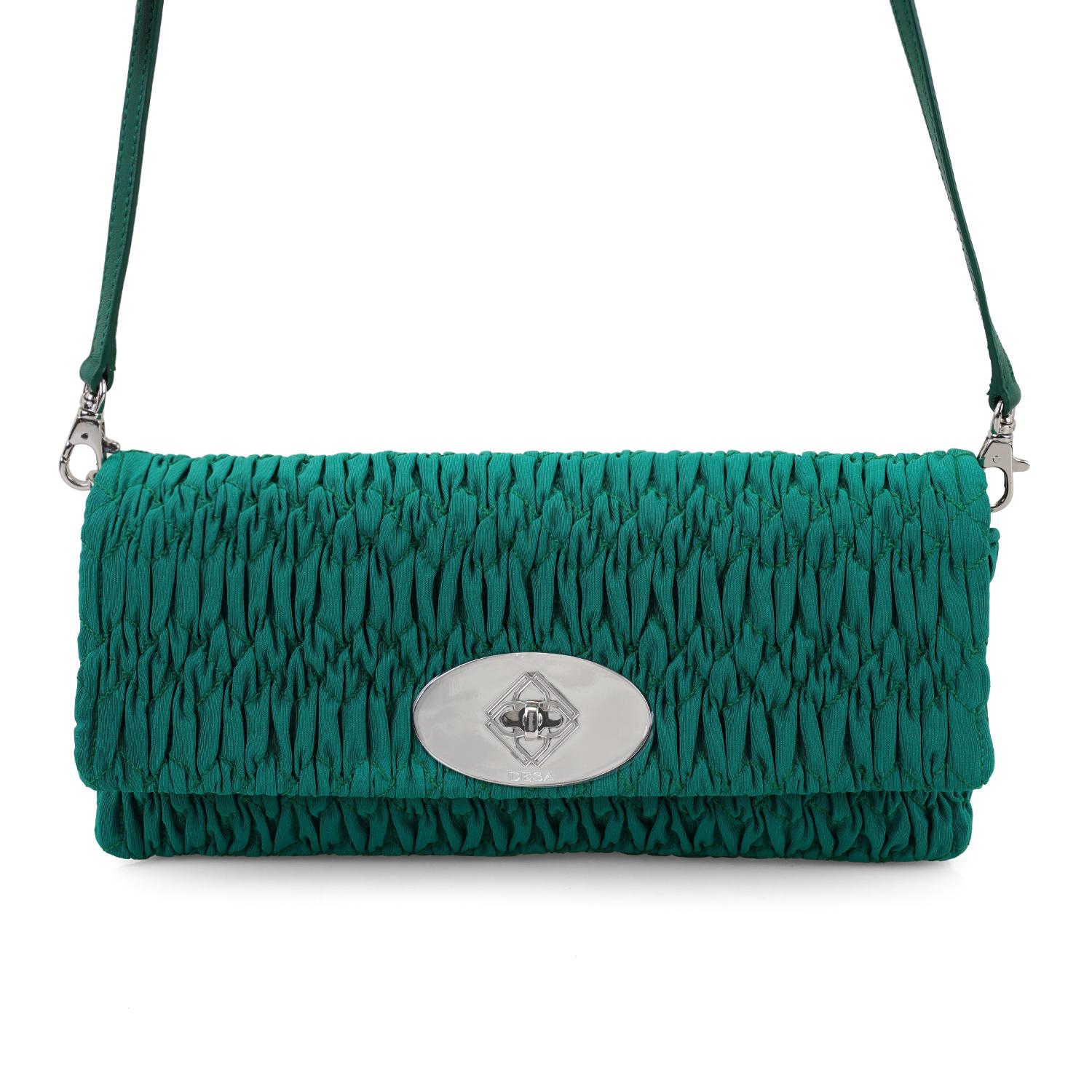 Eunice Yeşil Kadın Postacı Çantası