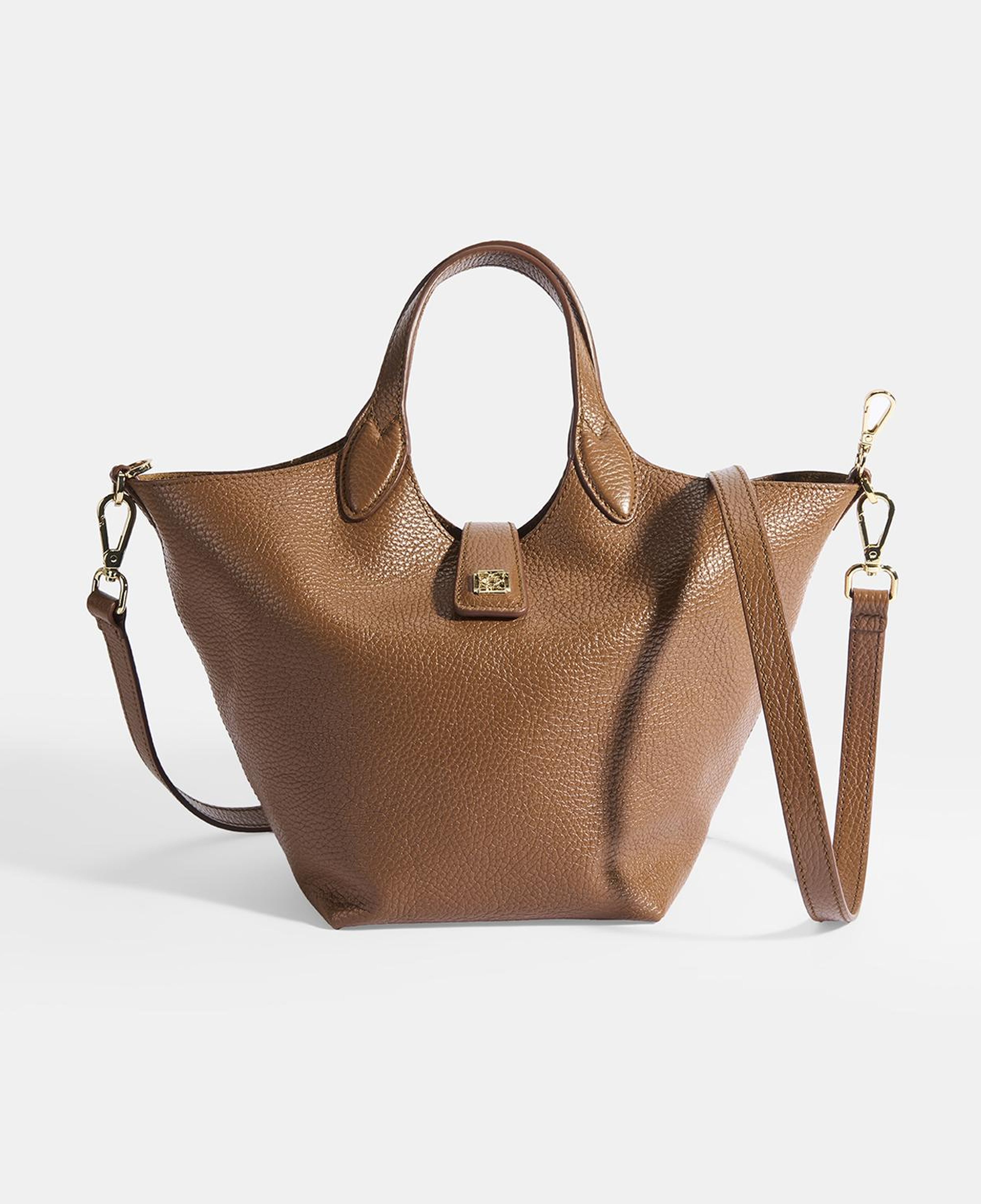 Kadın Kahve Deri Omuz Çantası