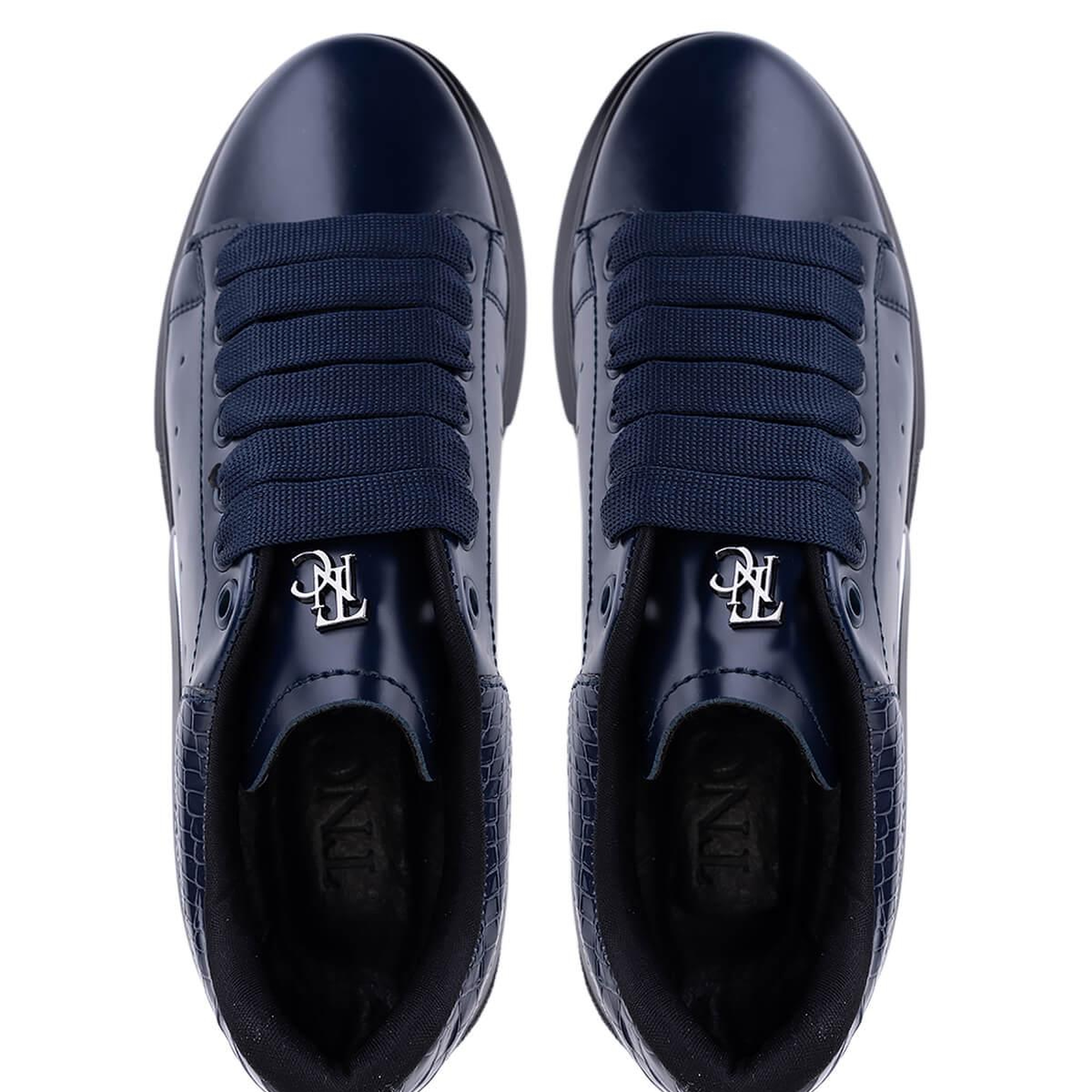 Tamer Tanca Kadın Suni Deri Lacivert Sneakers & Spor Ayakkabı