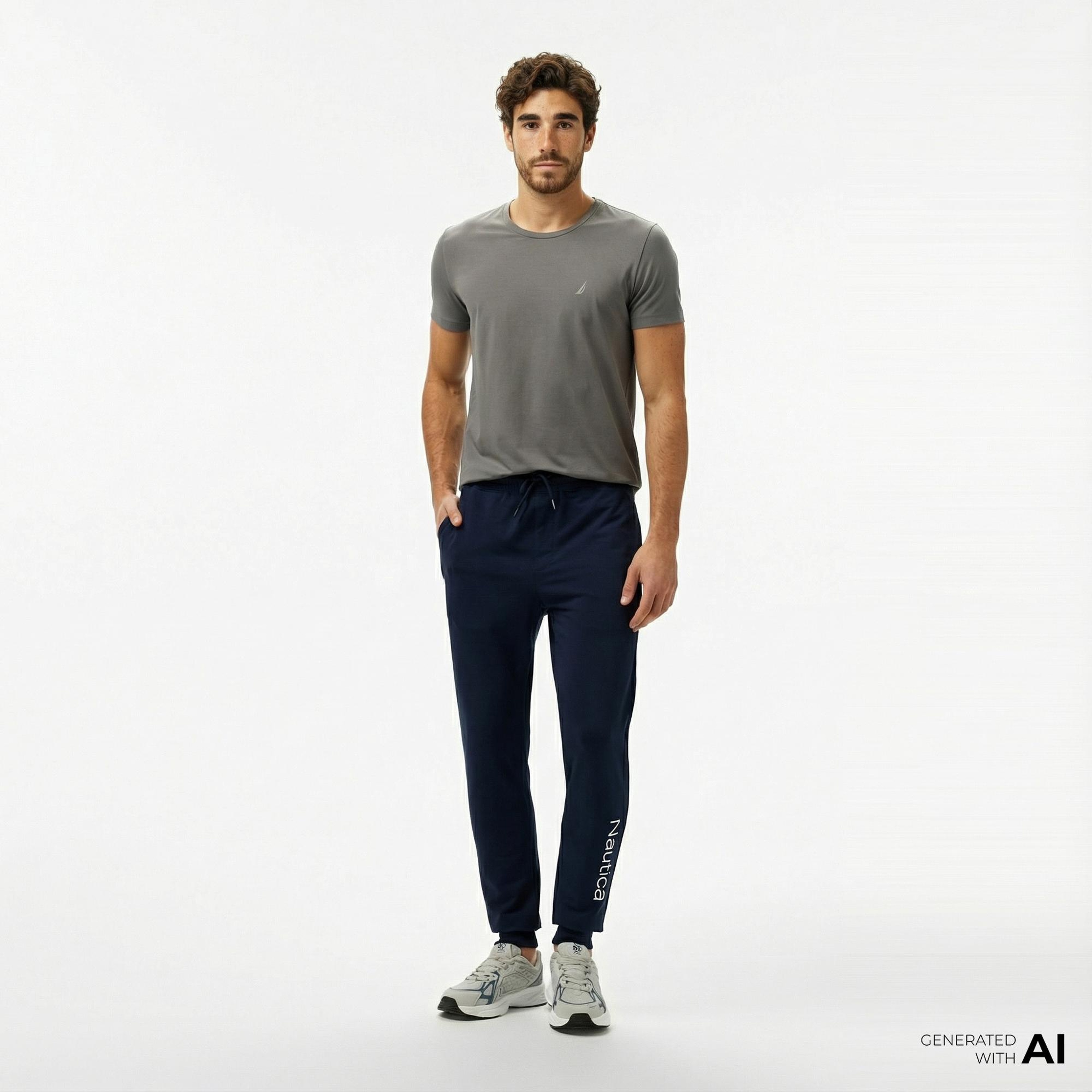 Nautica Erkek Lacivert Regular Fit Eşofman Altı