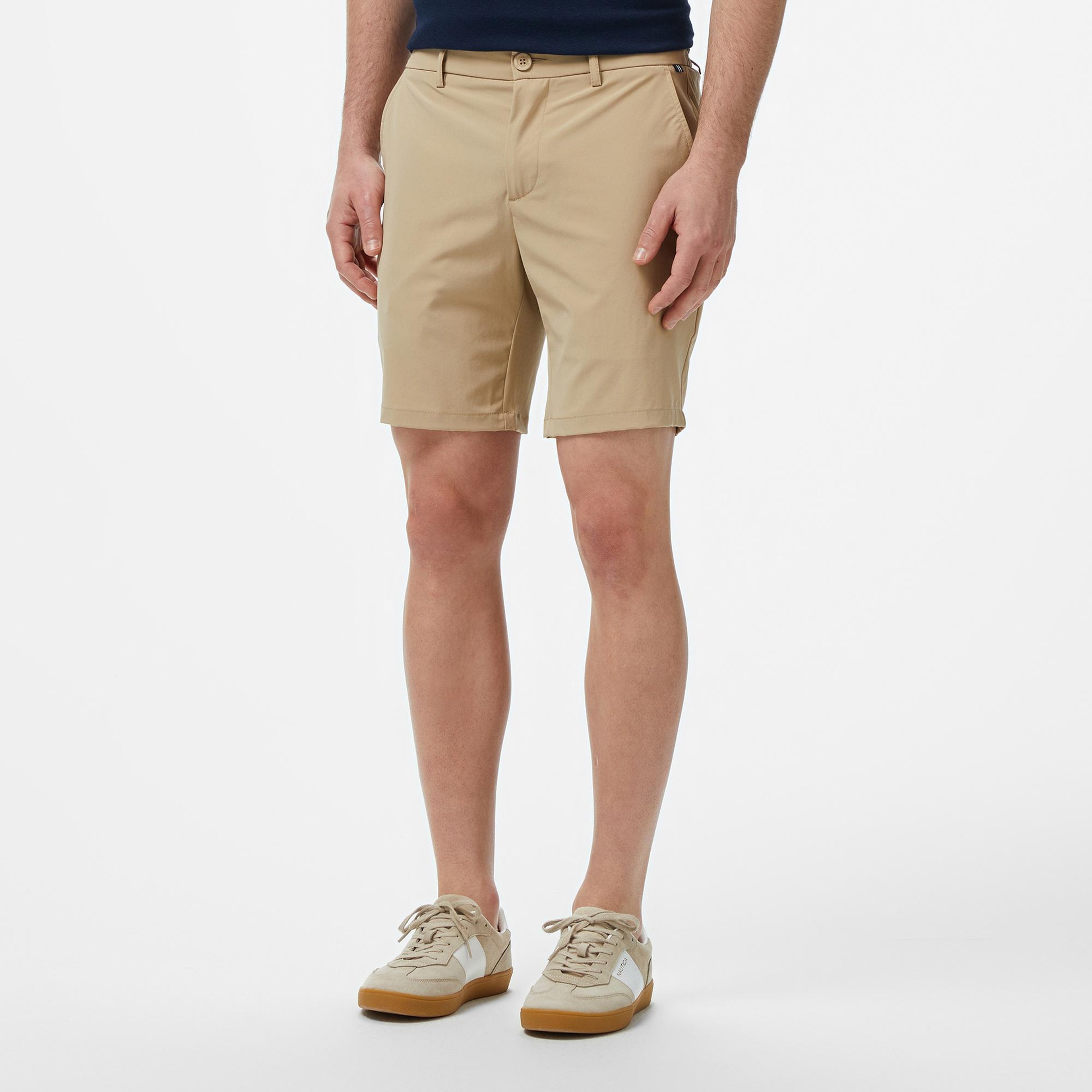 Nautica Erkek Bej Jogger Şort