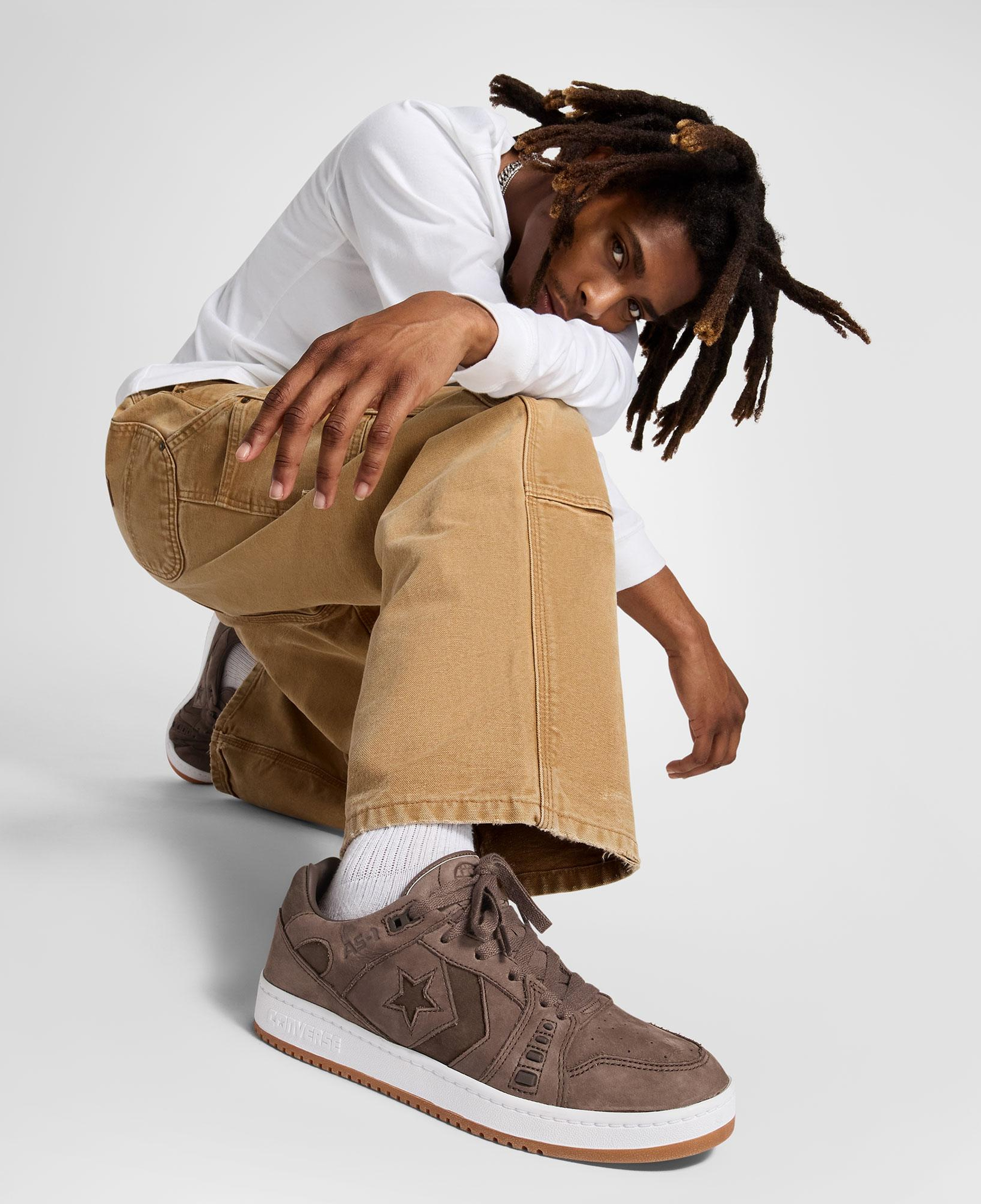 Converse AS-1 Pro Unisex Kahverengi Deri Sneaker