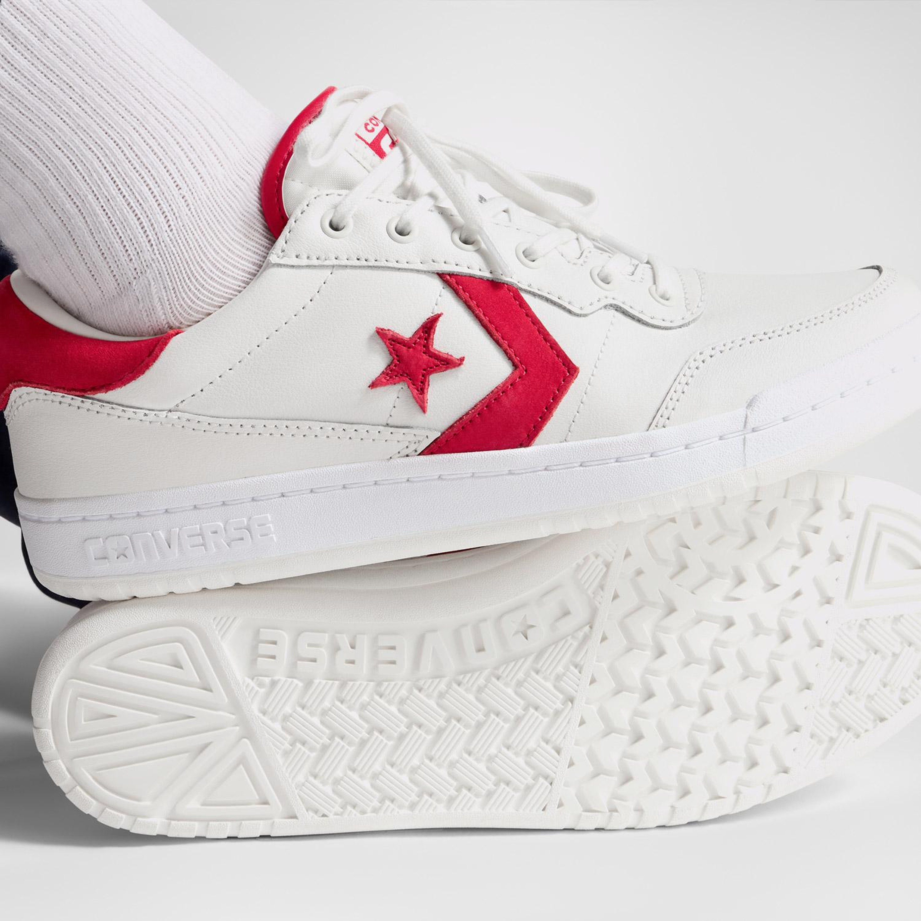 Converse CONS Fastbreak Pro Unisex Krem Deri Sneaker