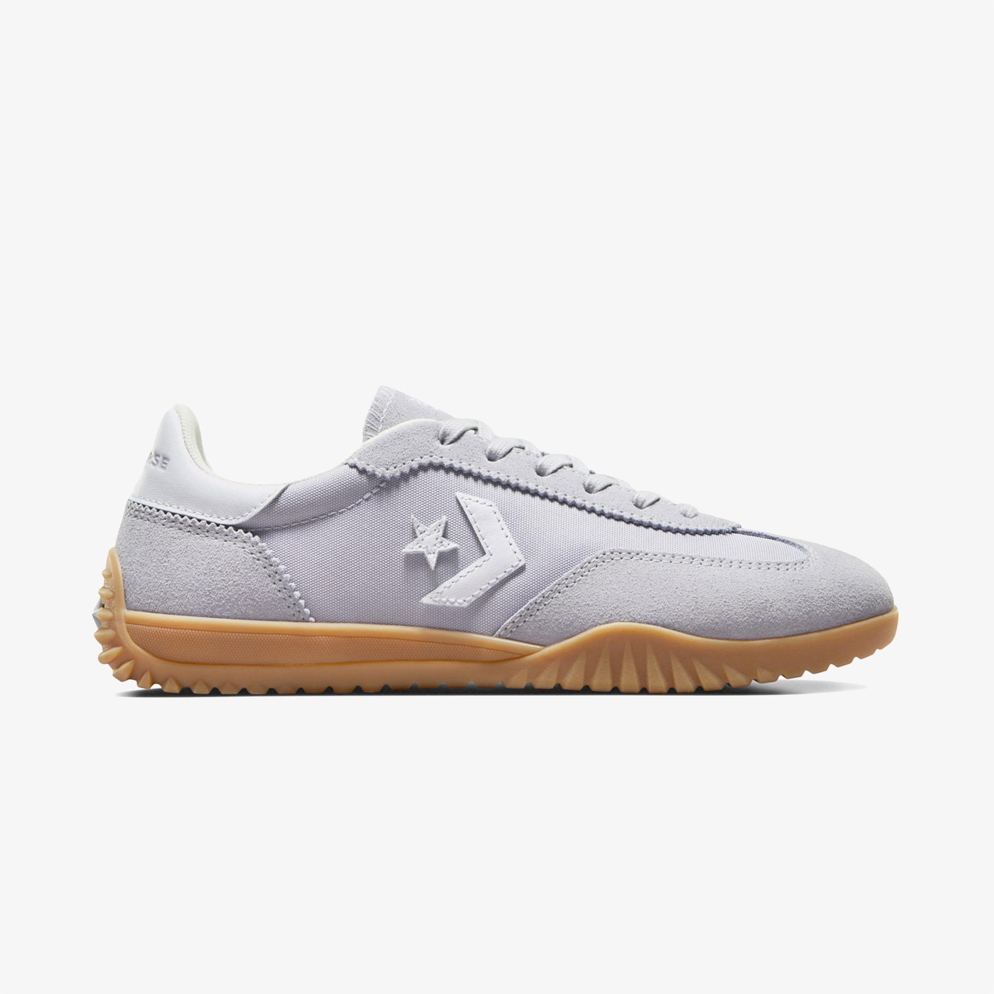 Converse Gri Converse Run Star Trainer Unisex Süet Sneaker