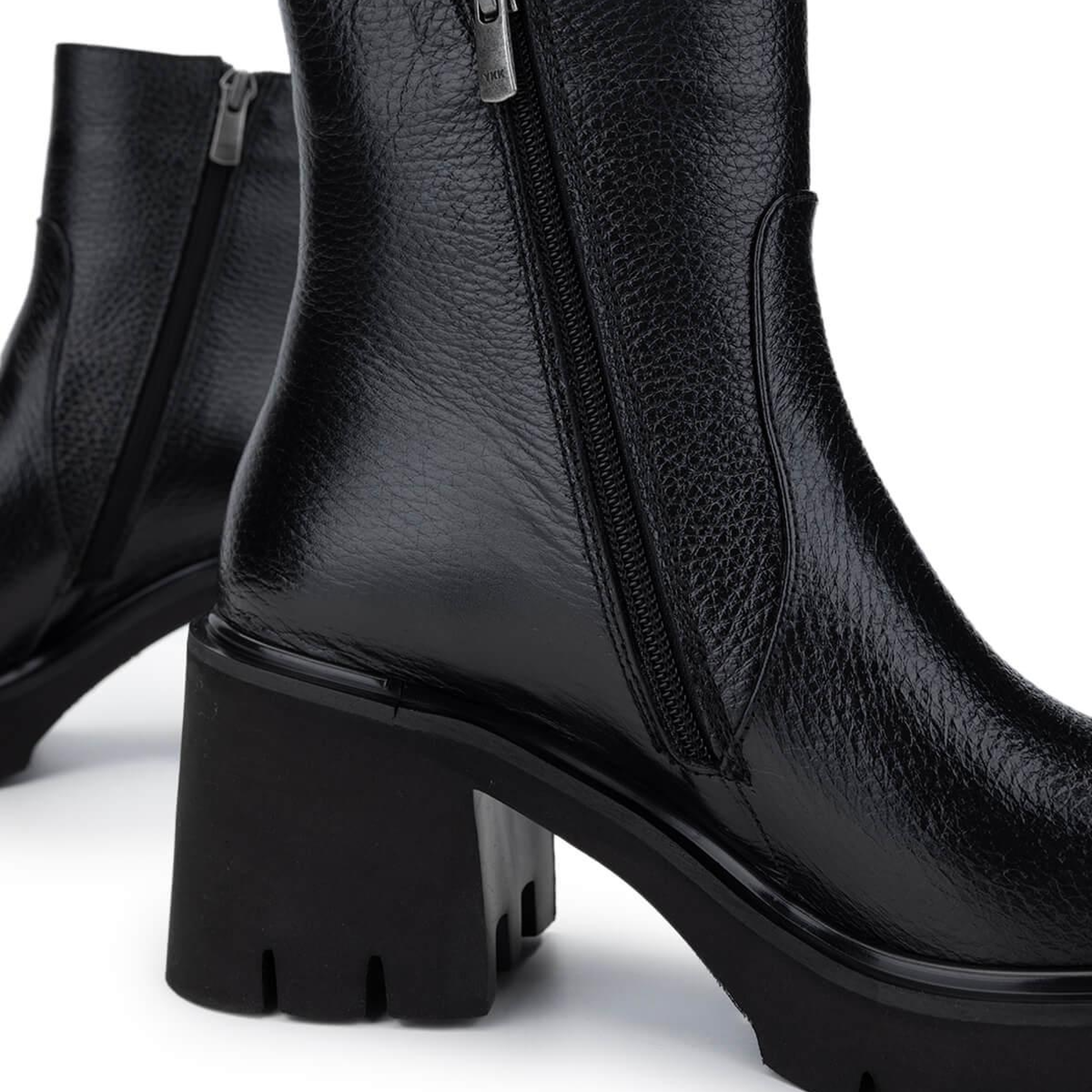 Tamer Tanca Kadın Hakiki Deri Siyah Floter Casual Bot