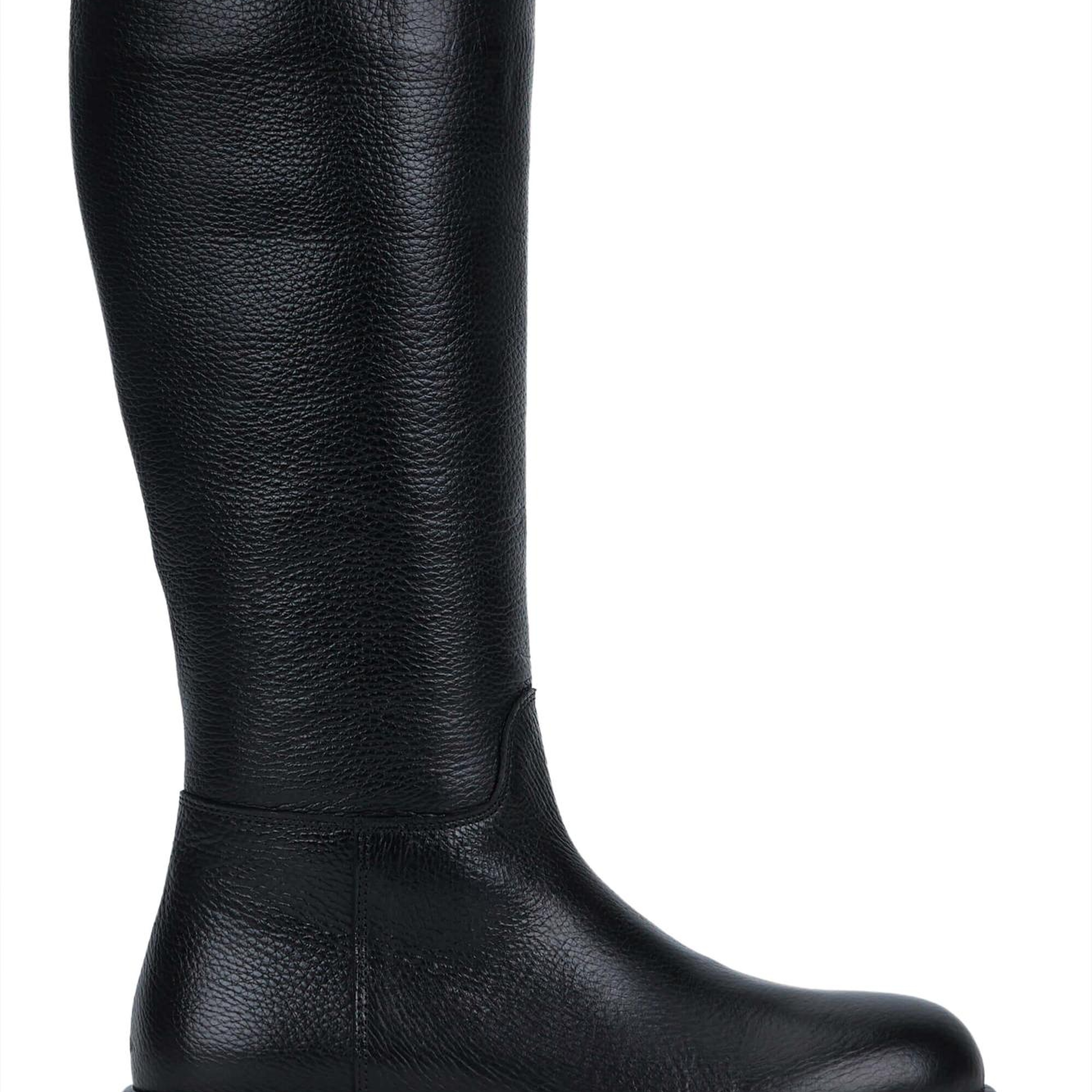 Tamer Tanca Kadın Hakiki Deri Siyah Casual Çizme