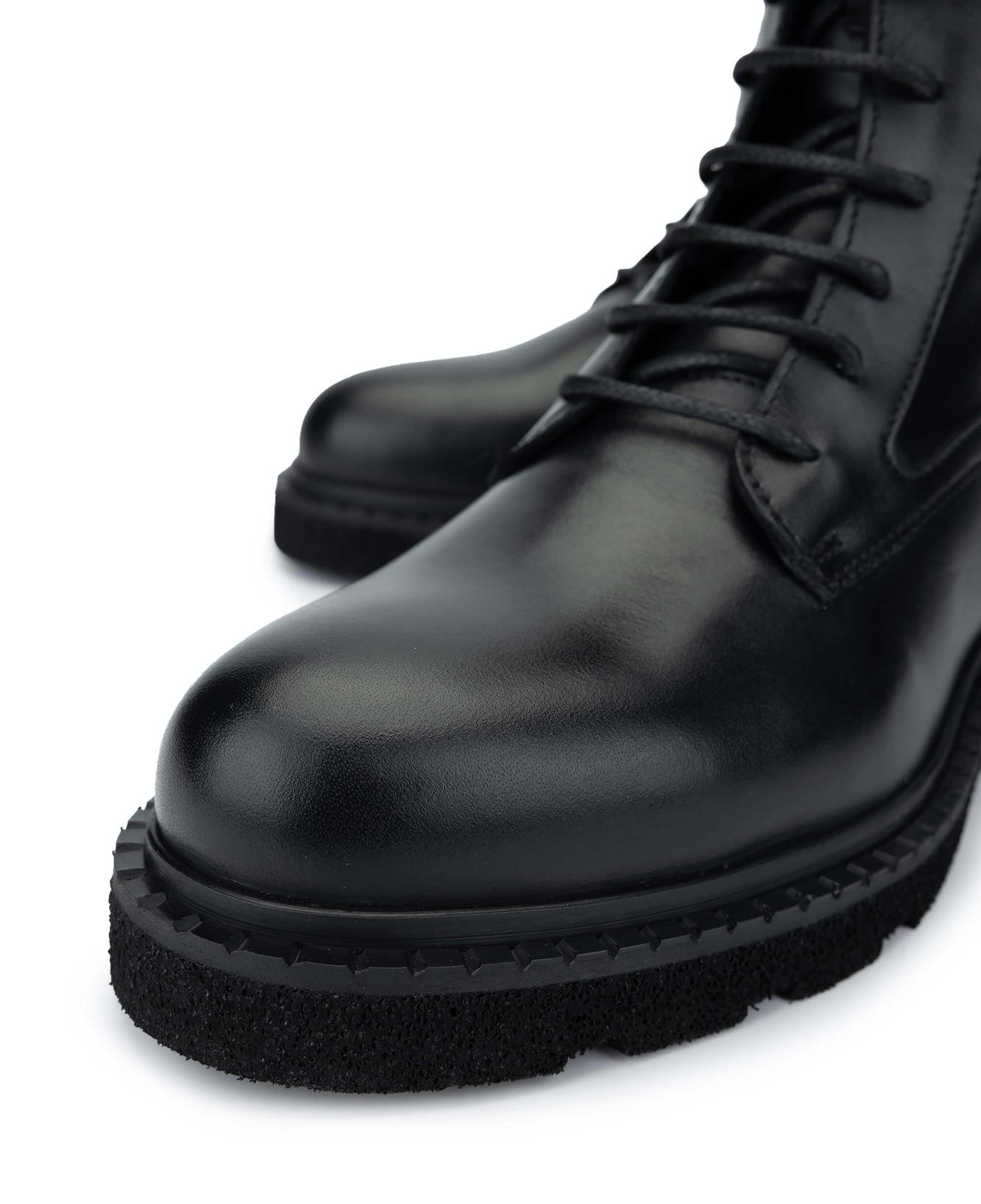 Tamer Tanca Kadın Hakiki Deri Siyah Deri Casual Bot