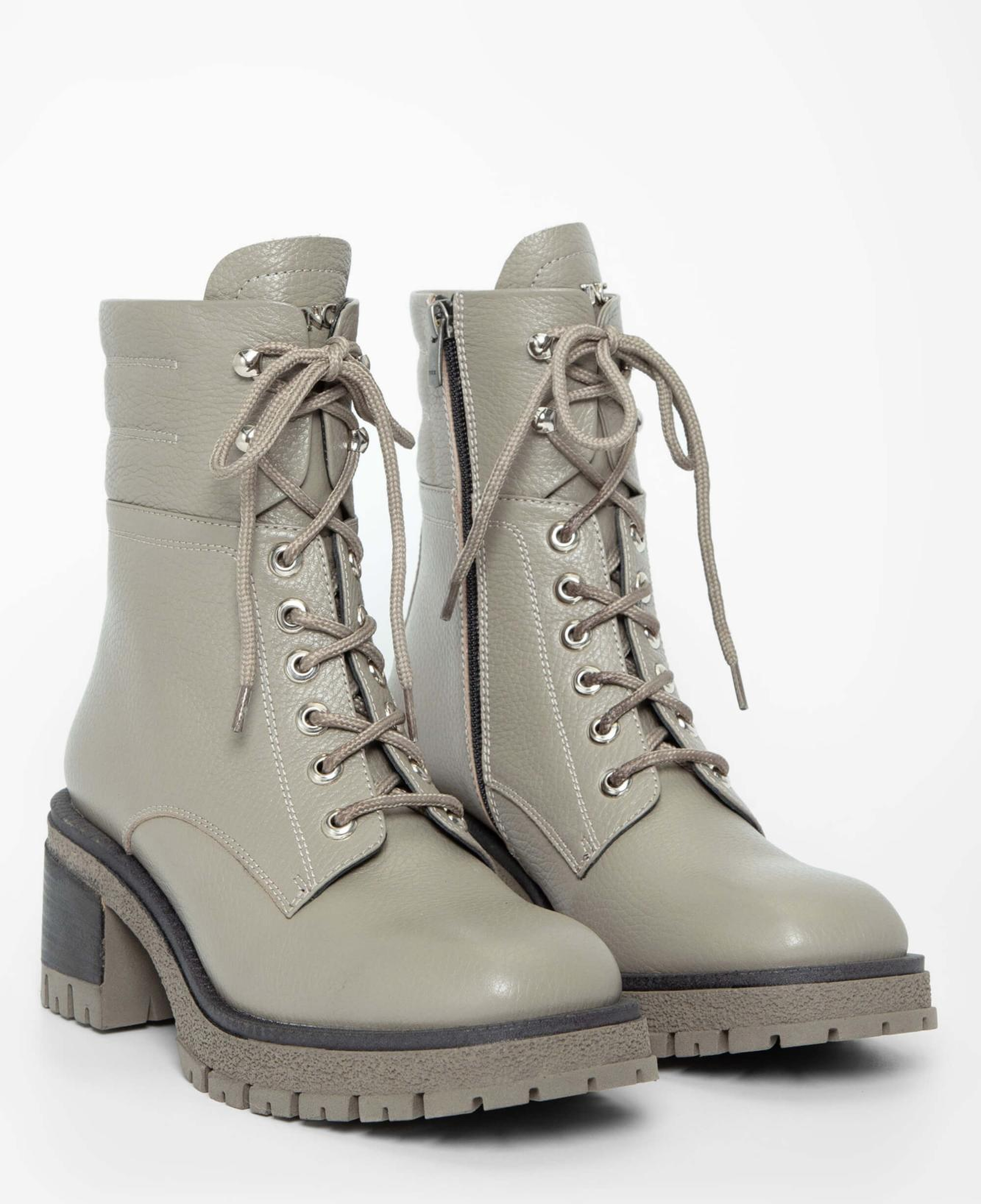 Tamer Tanca Kadın Hakiki Deri Bej Casual Bot