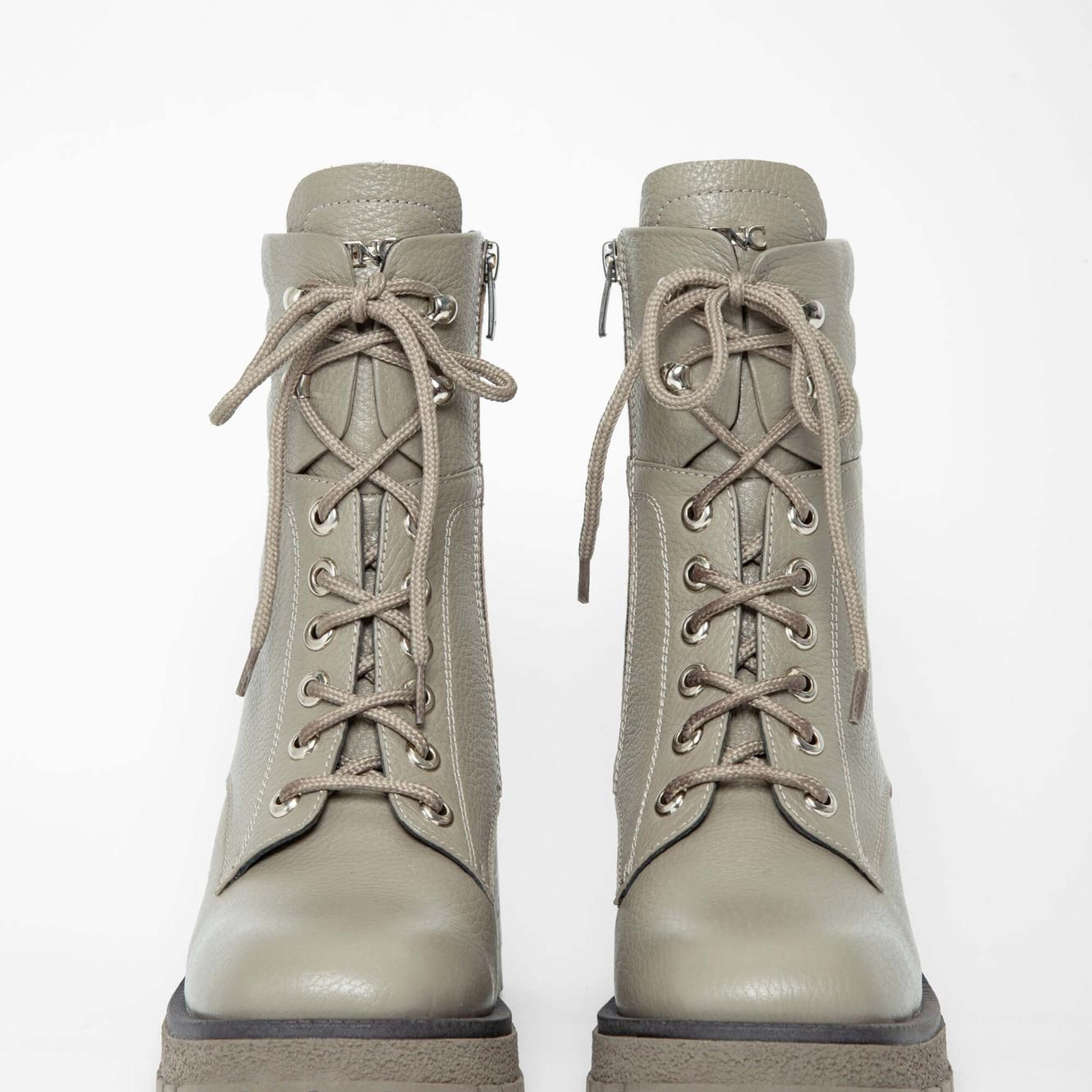 Tamer Tanca Kadın Hakiki Deri Bej Casual Bot