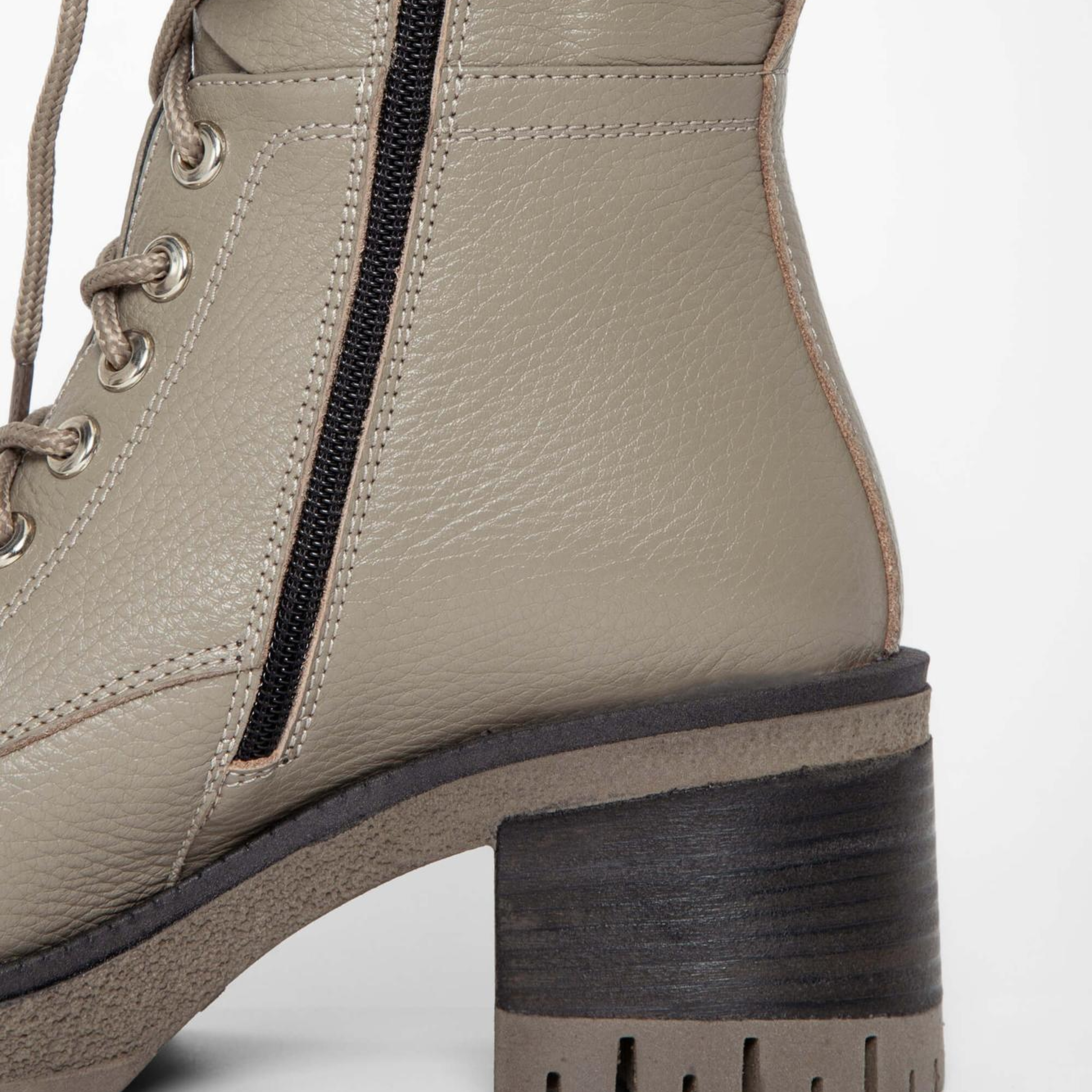 Tamer Tanca Kadın Hakiki Deri Bej Casual Bot