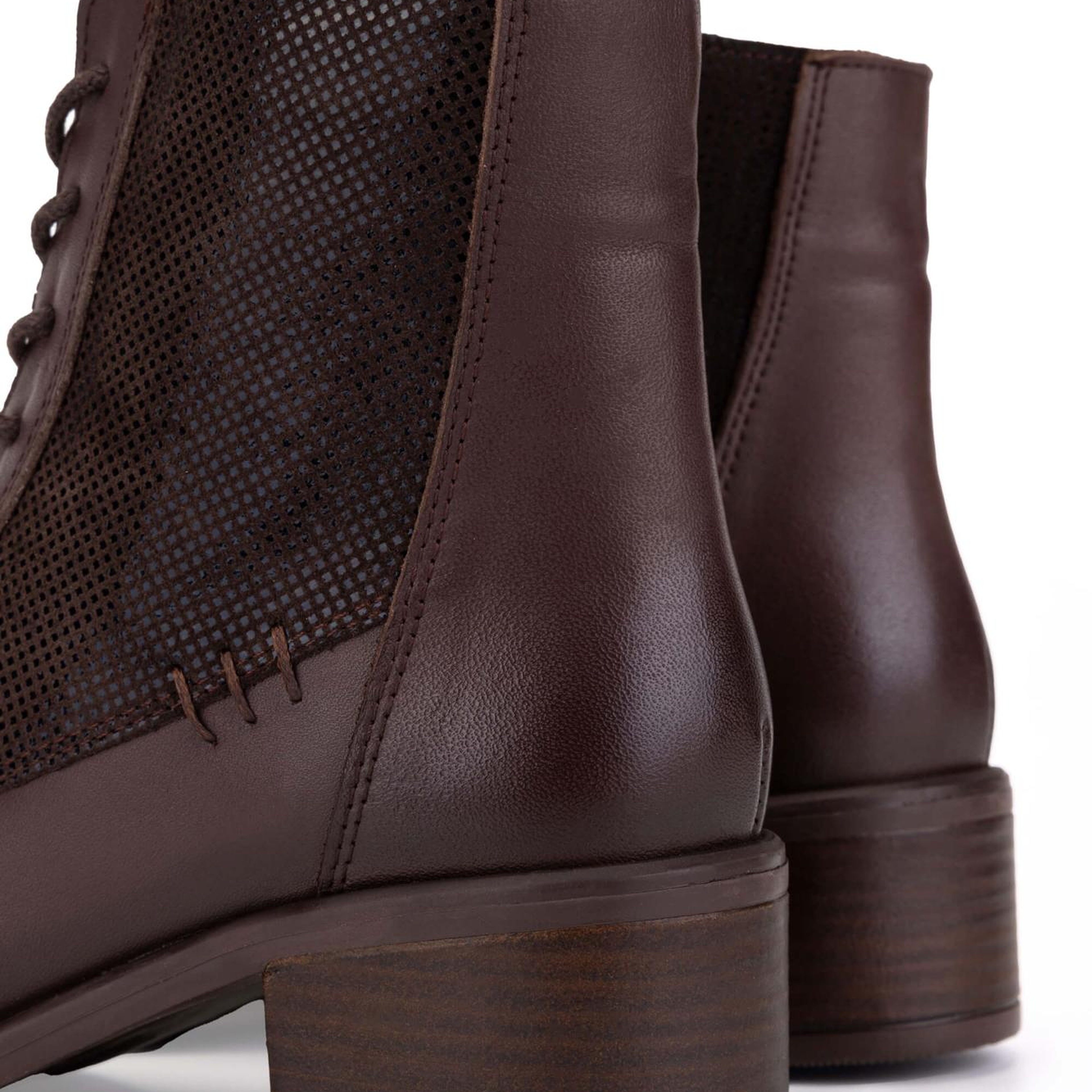 Tamer Tanca Kadın Hakiki Deri Kahverengi Topuklu Bot