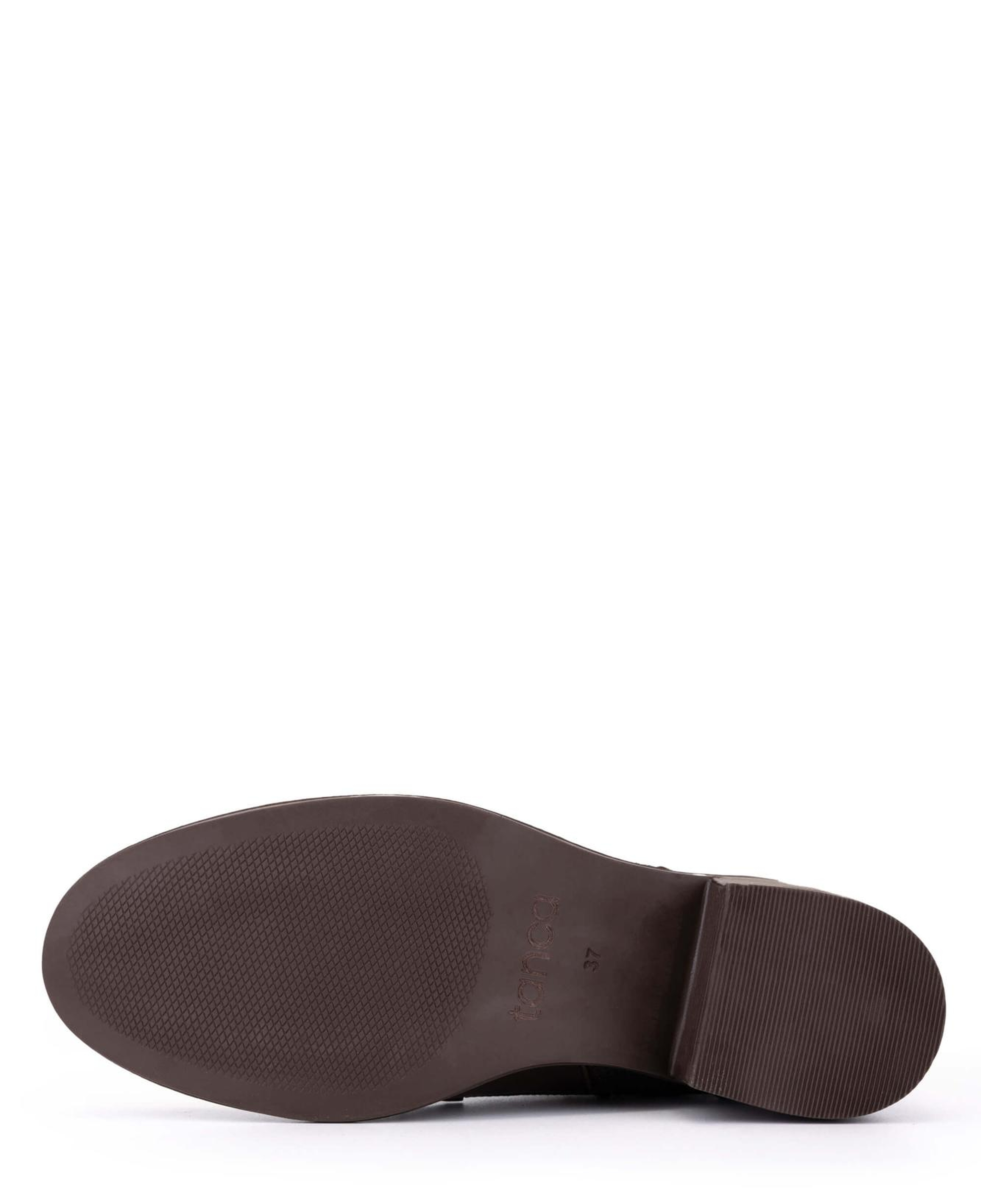 Tamer Tanca Kadın Hakiki Deri Kahverengi Topuklu Bot