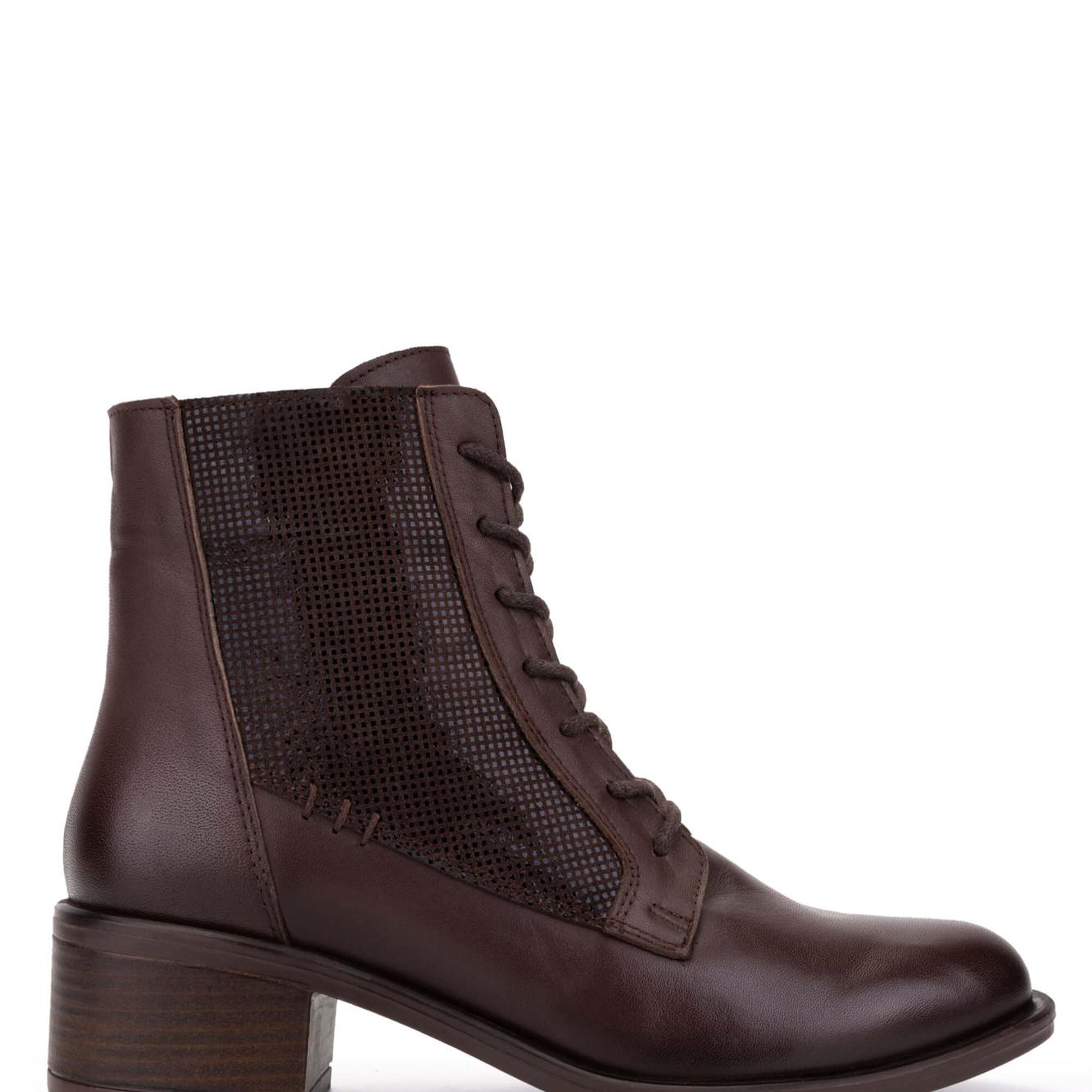 Tamer Tanca Kadın Hakiki Deri Kahverengi Topuklu Bot