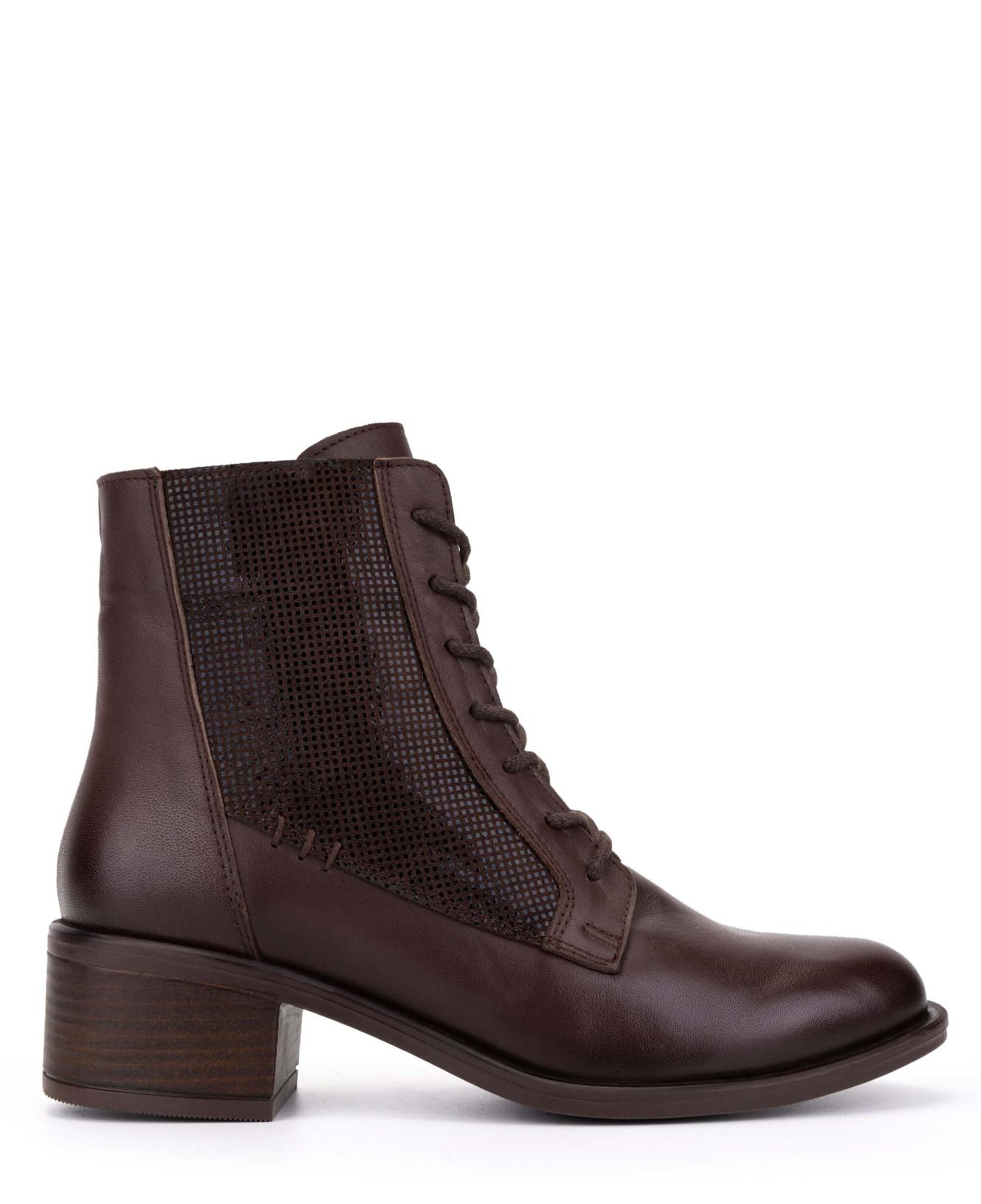 Tamer Tanca Kadın Hakiki Deri Kahverengi Topuklu Bot